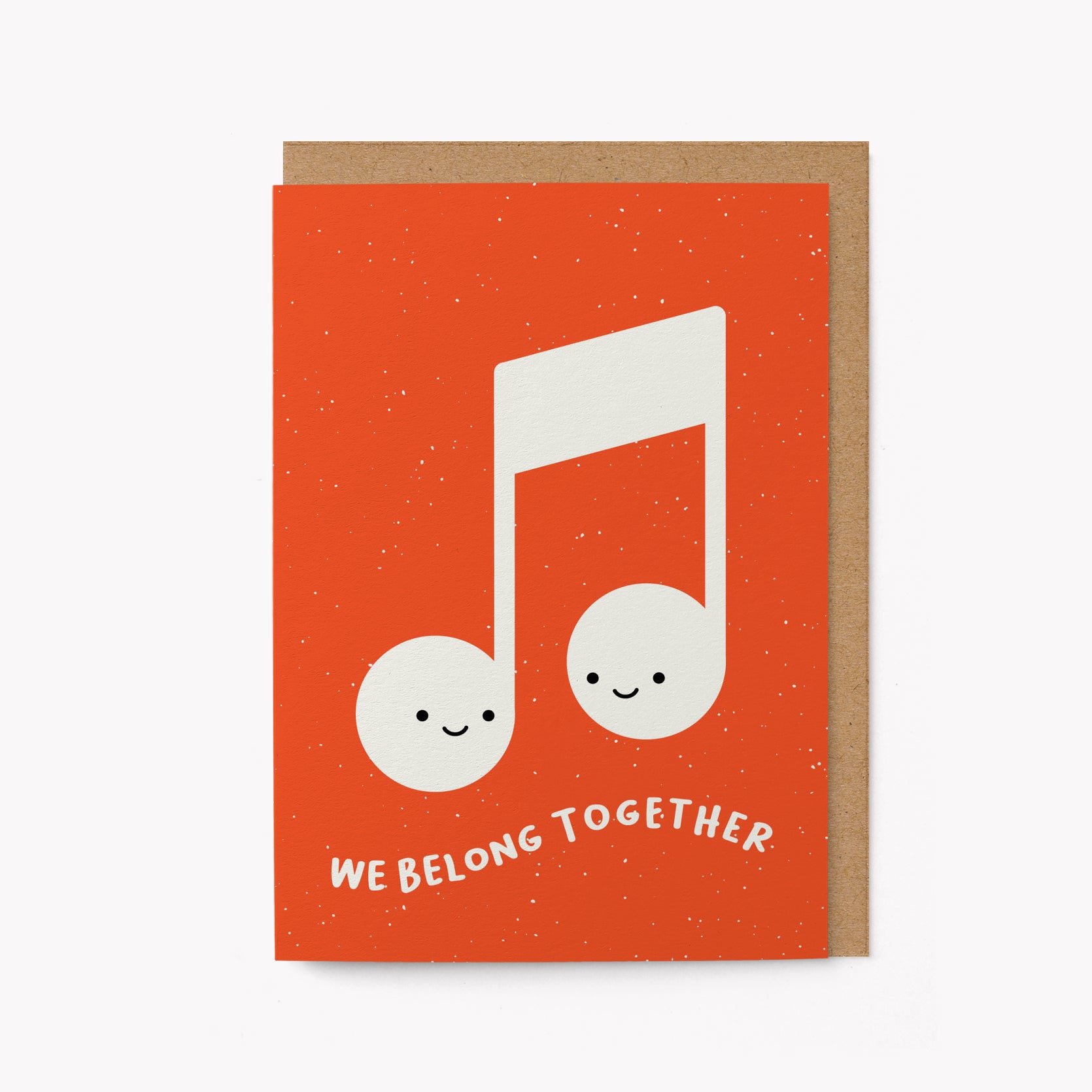 We belong together - Love card