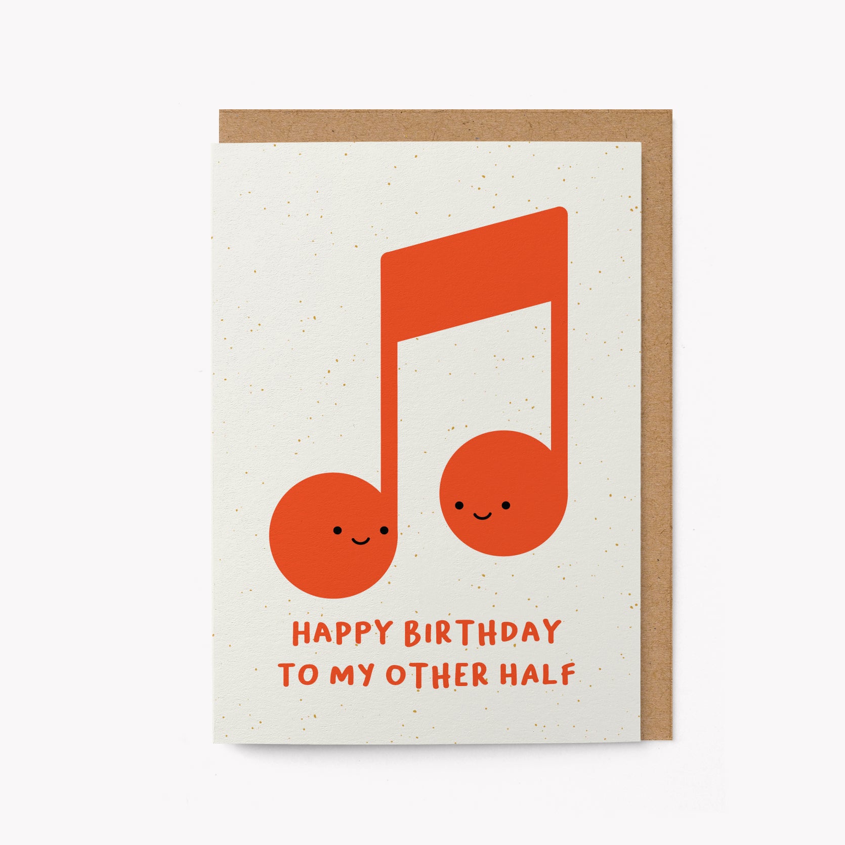 Happy birthday to my other half - Greeting card