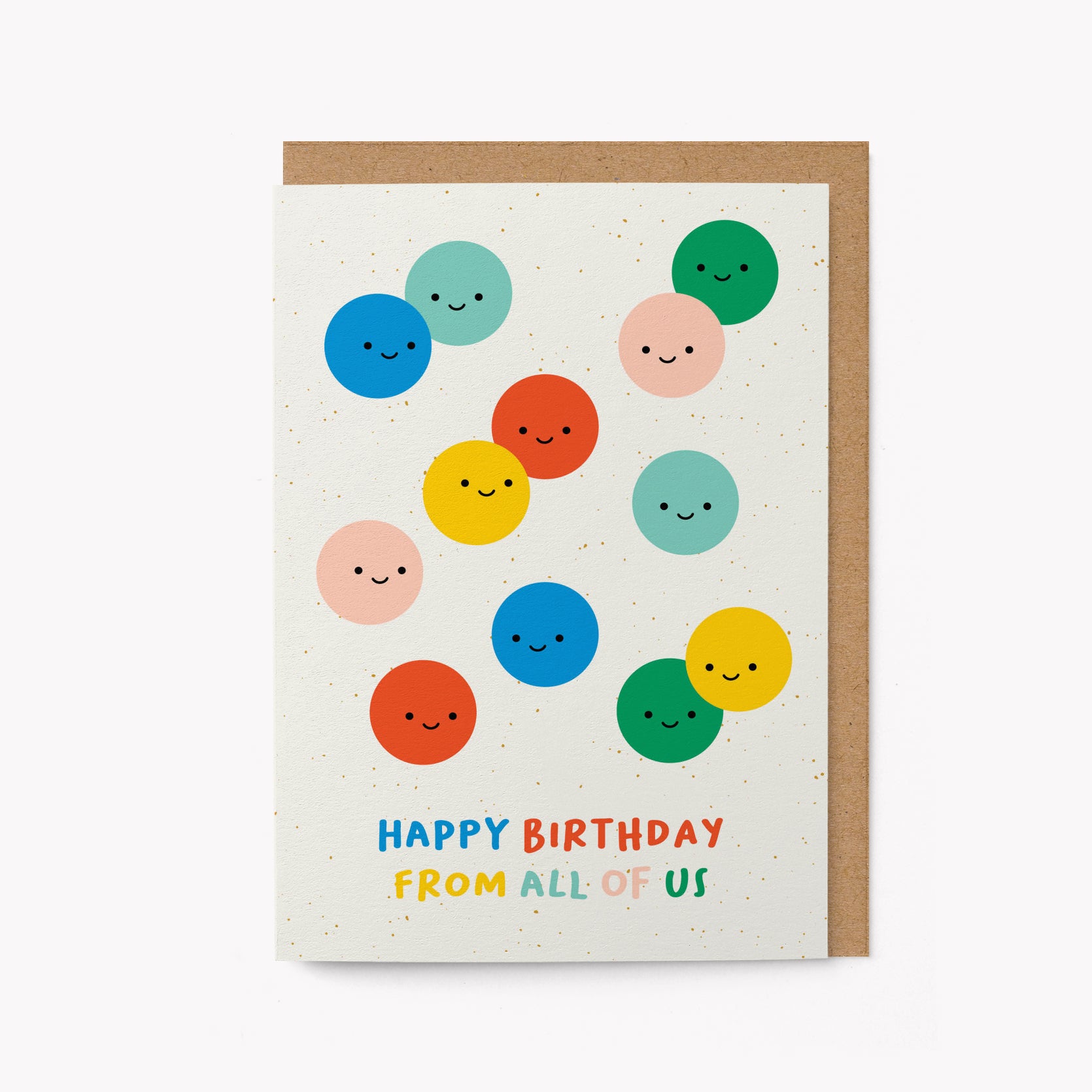 Happy birthday from all of us - Greeting card