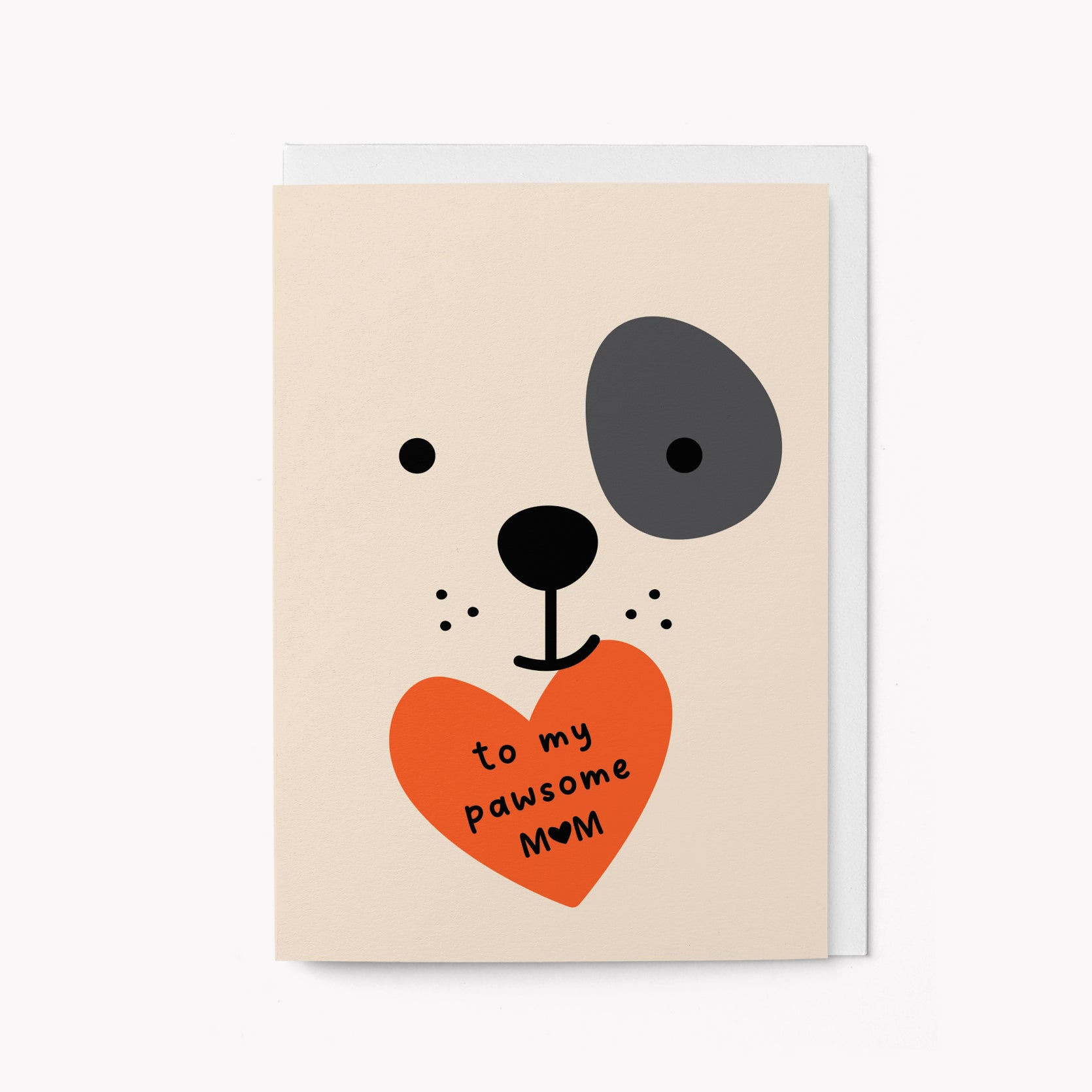 To my pawsome mum - Mother's Day Greeting Card