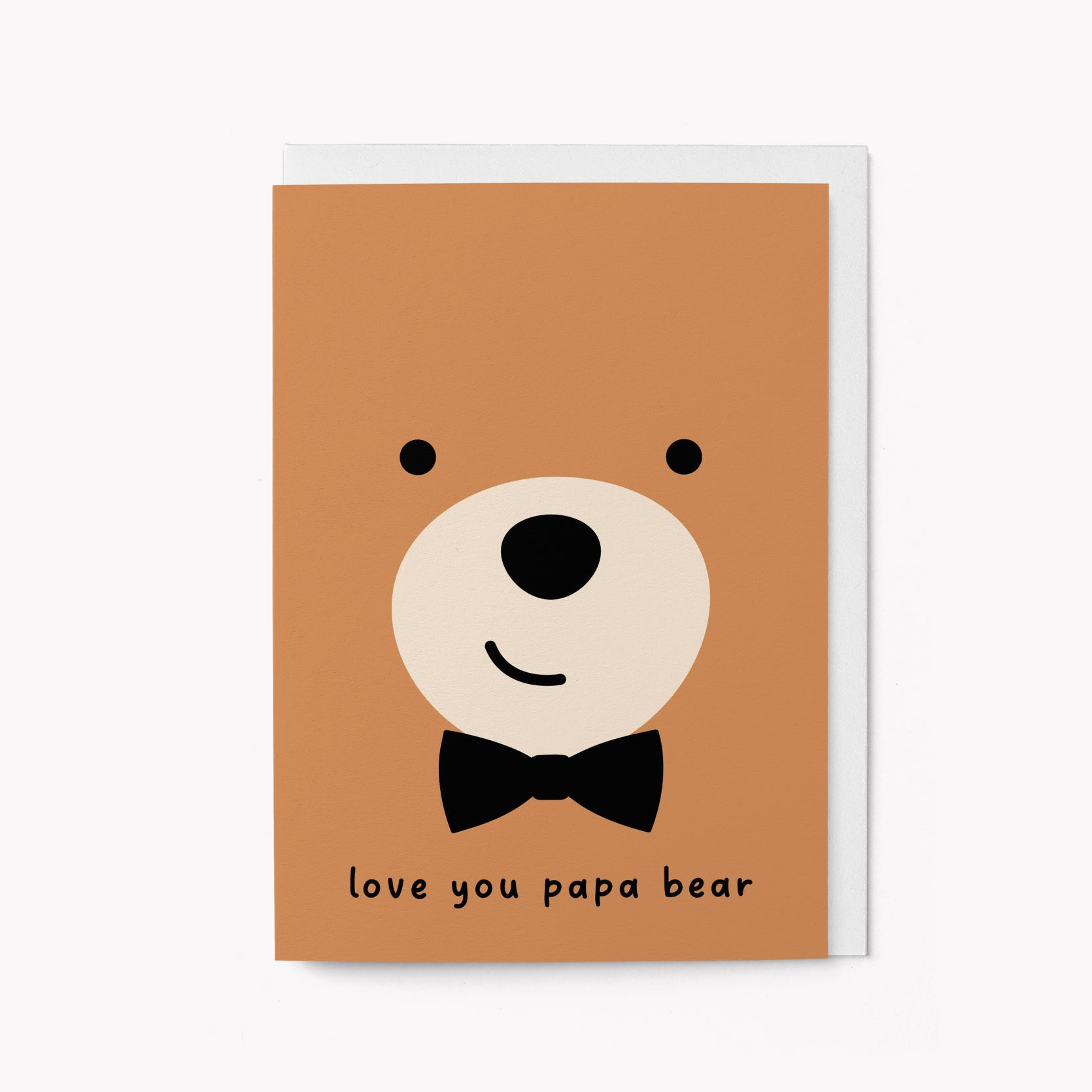 Love You Papa Bear - Greeting Card