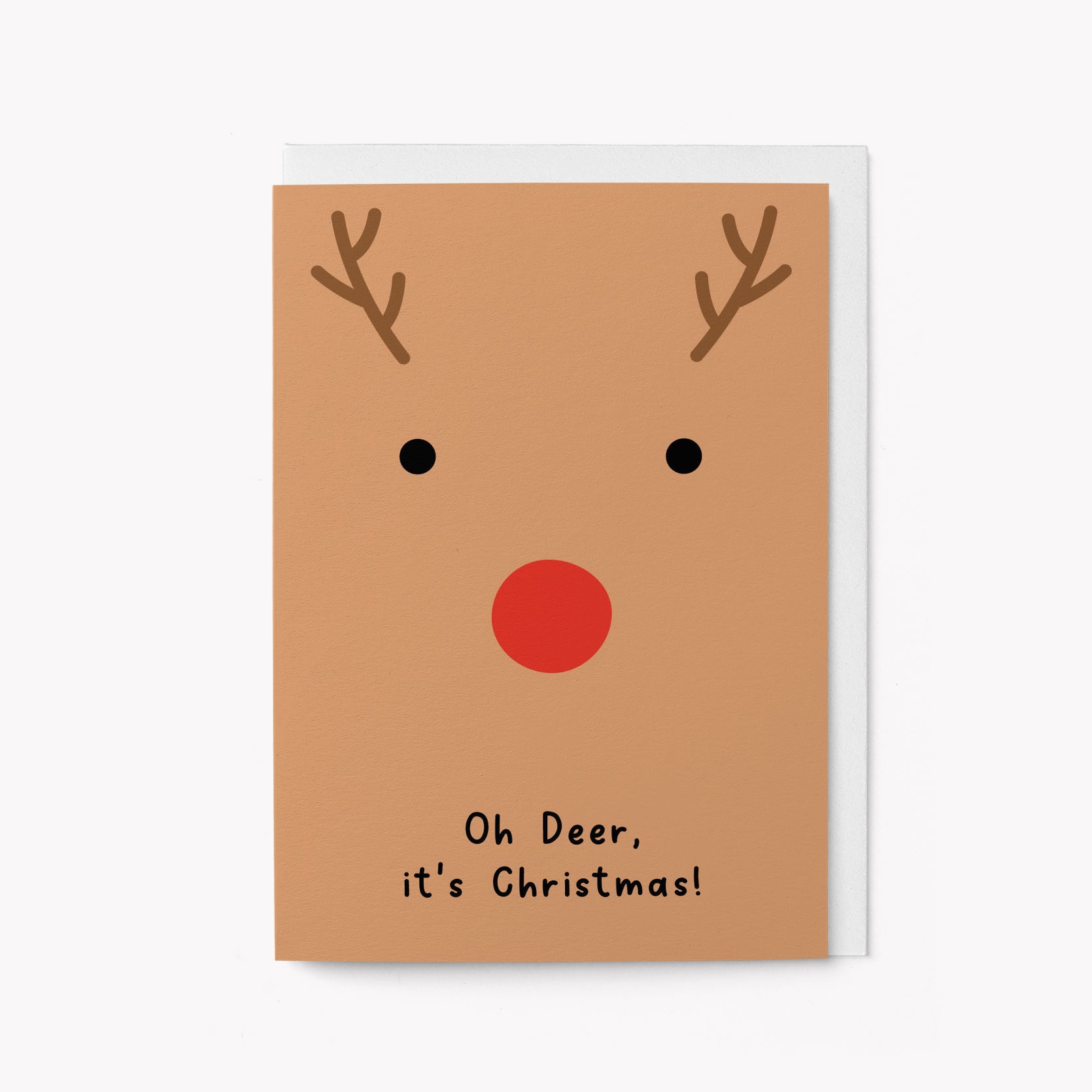 Oh deer - Christmas card