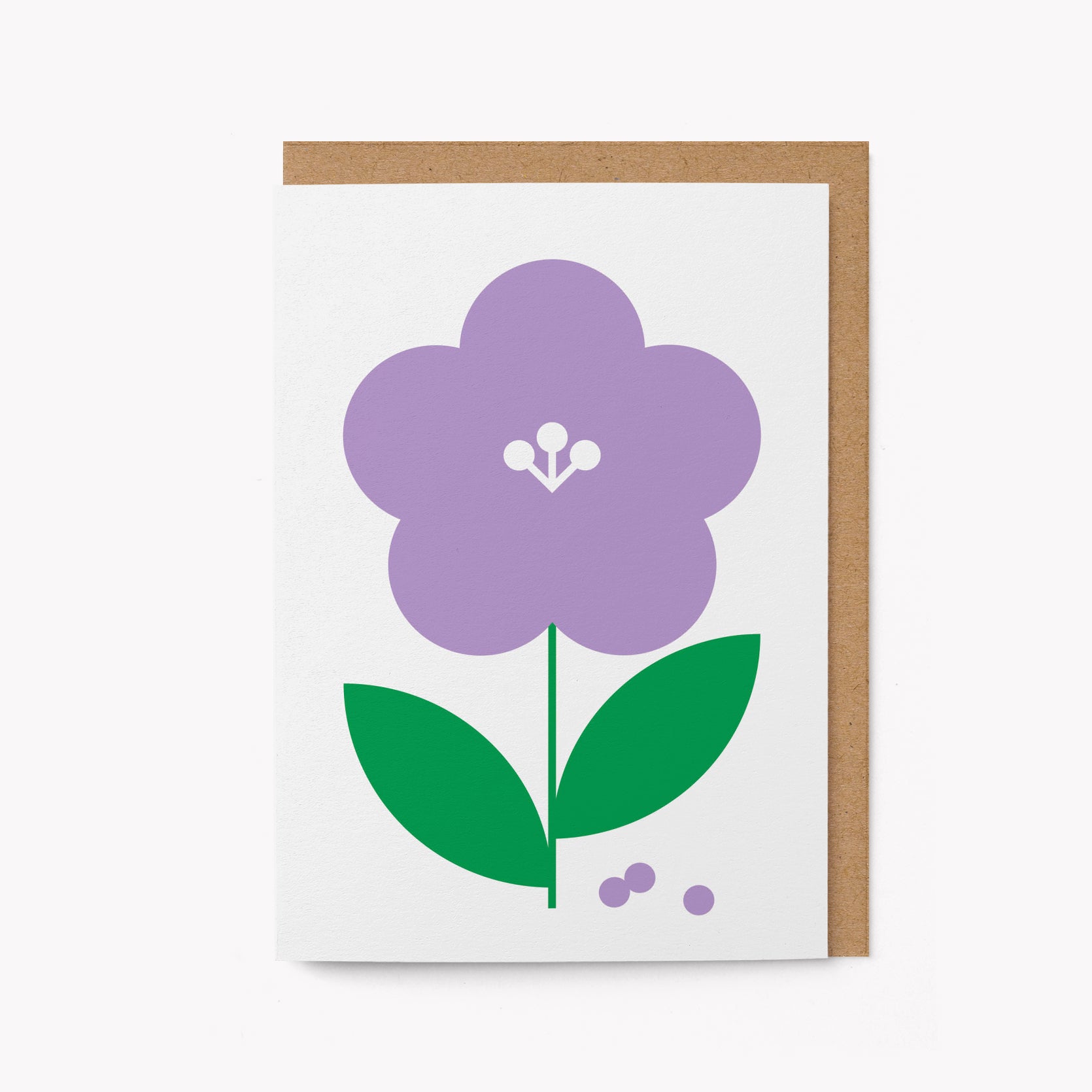 Flower No 30 - Greeting card