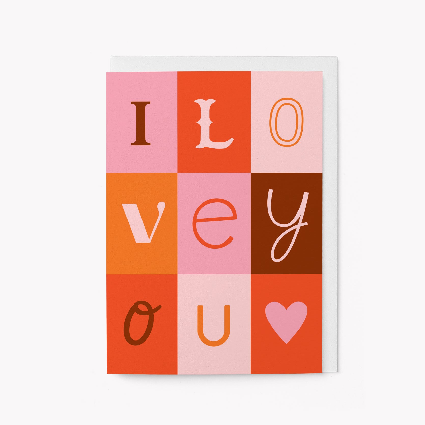 I love you - Greeting card