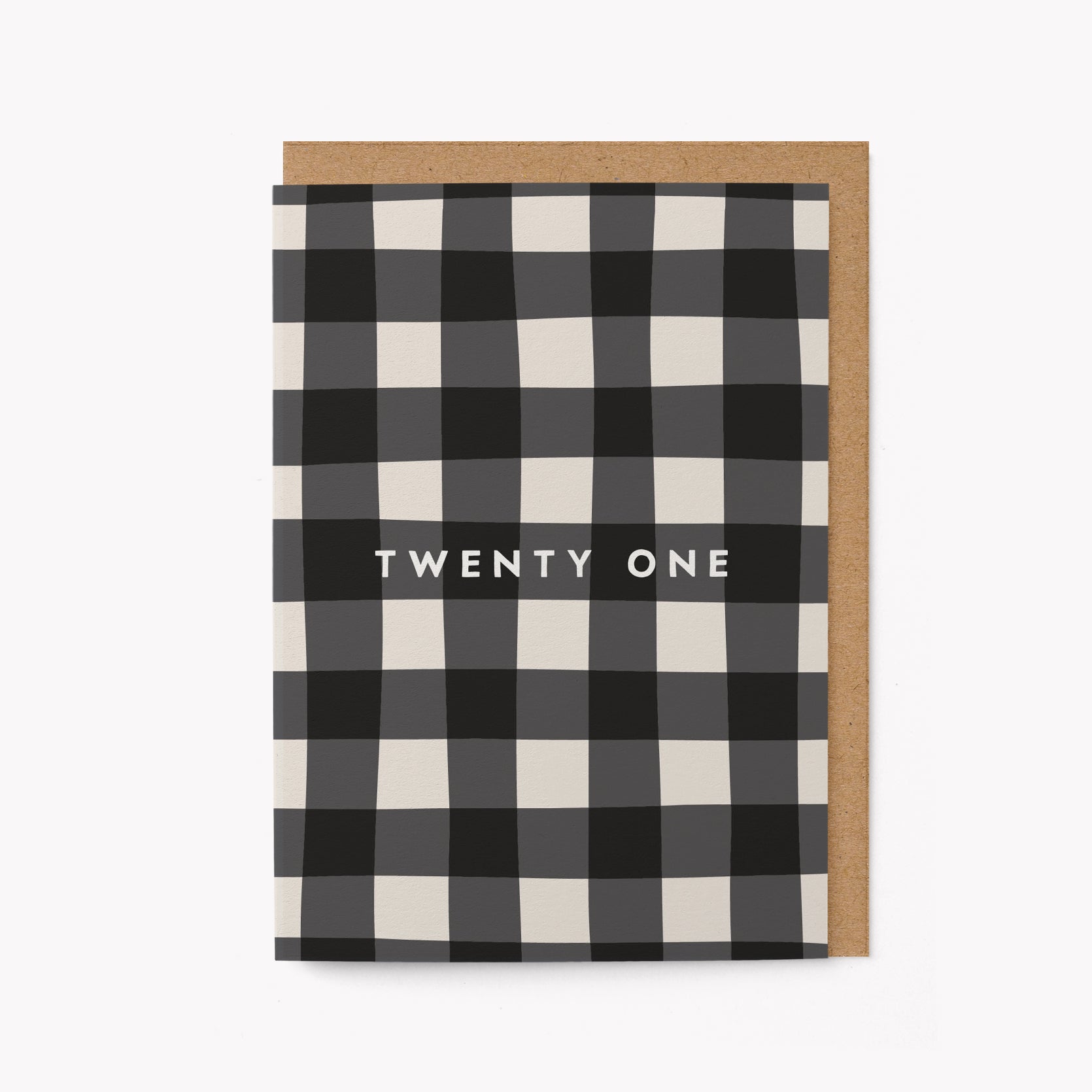 Twenty one - Milestone Birthday card
