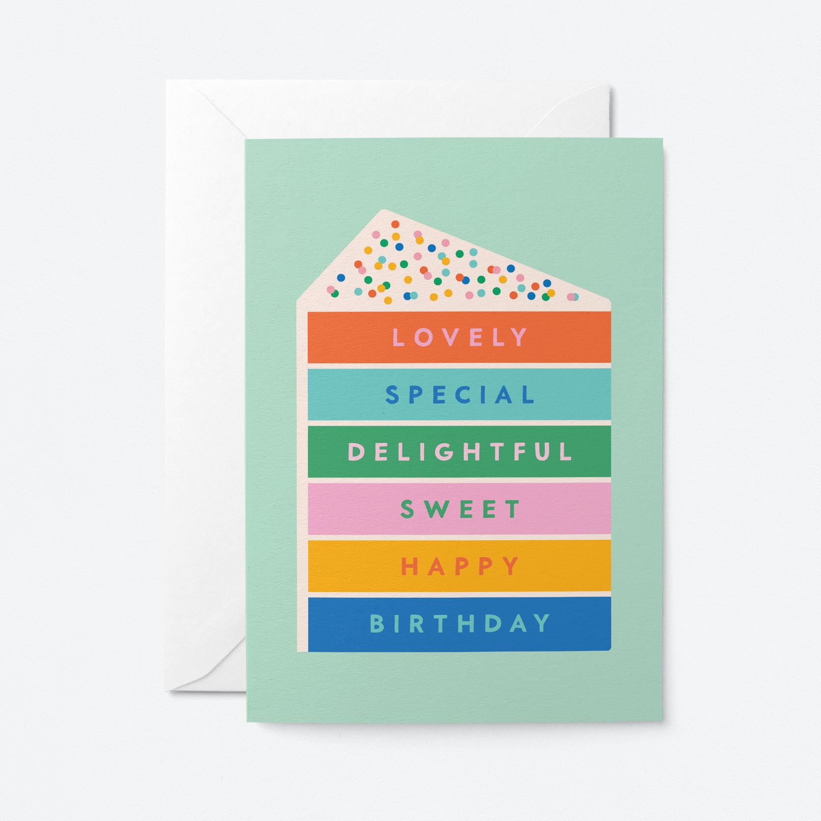 Birthday cake - Greeting card