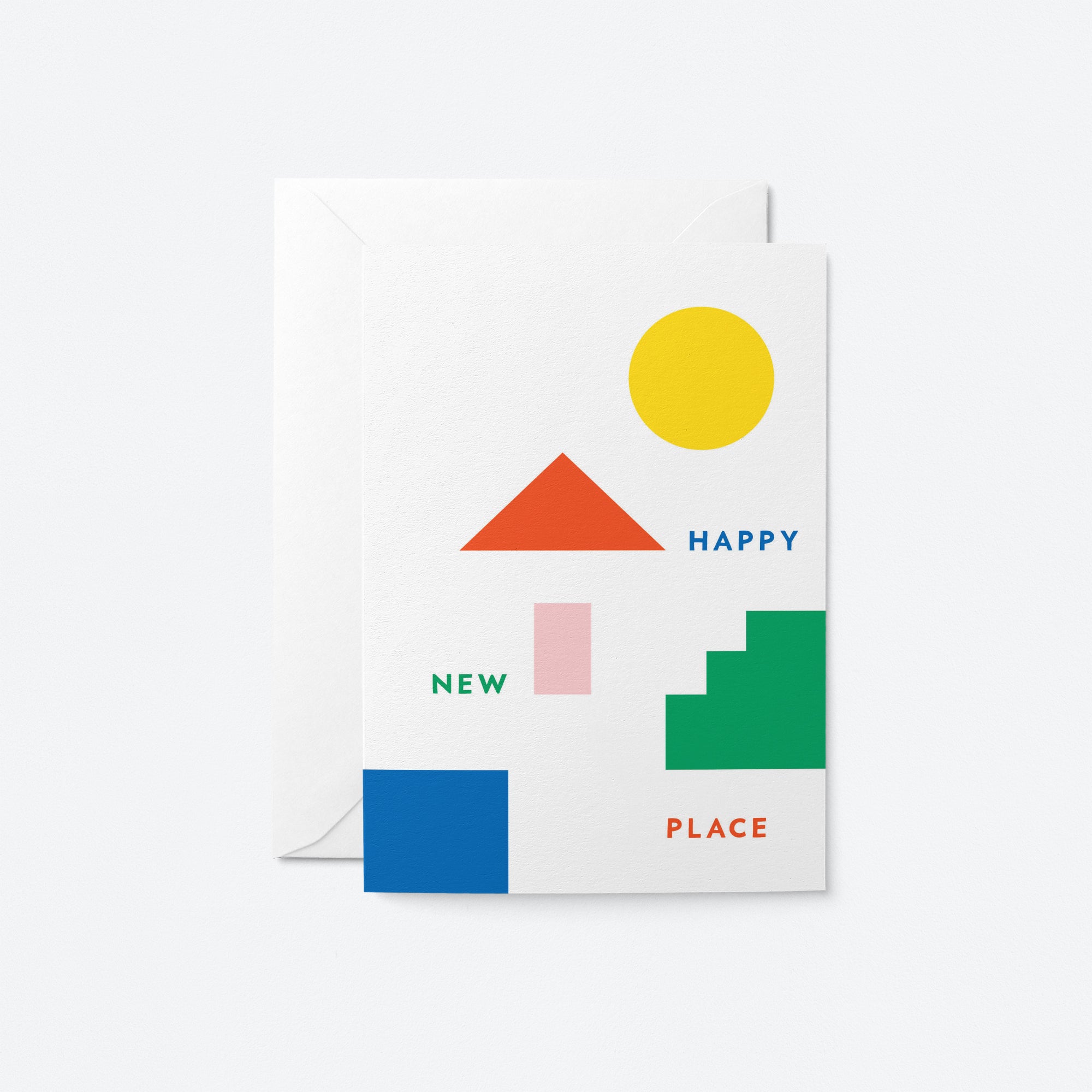 Happy new Place - Greeting card