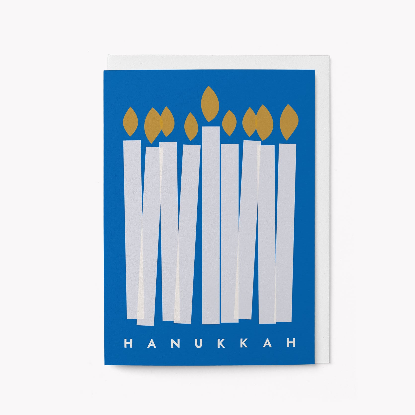 Hanukkah candles - Greeting card