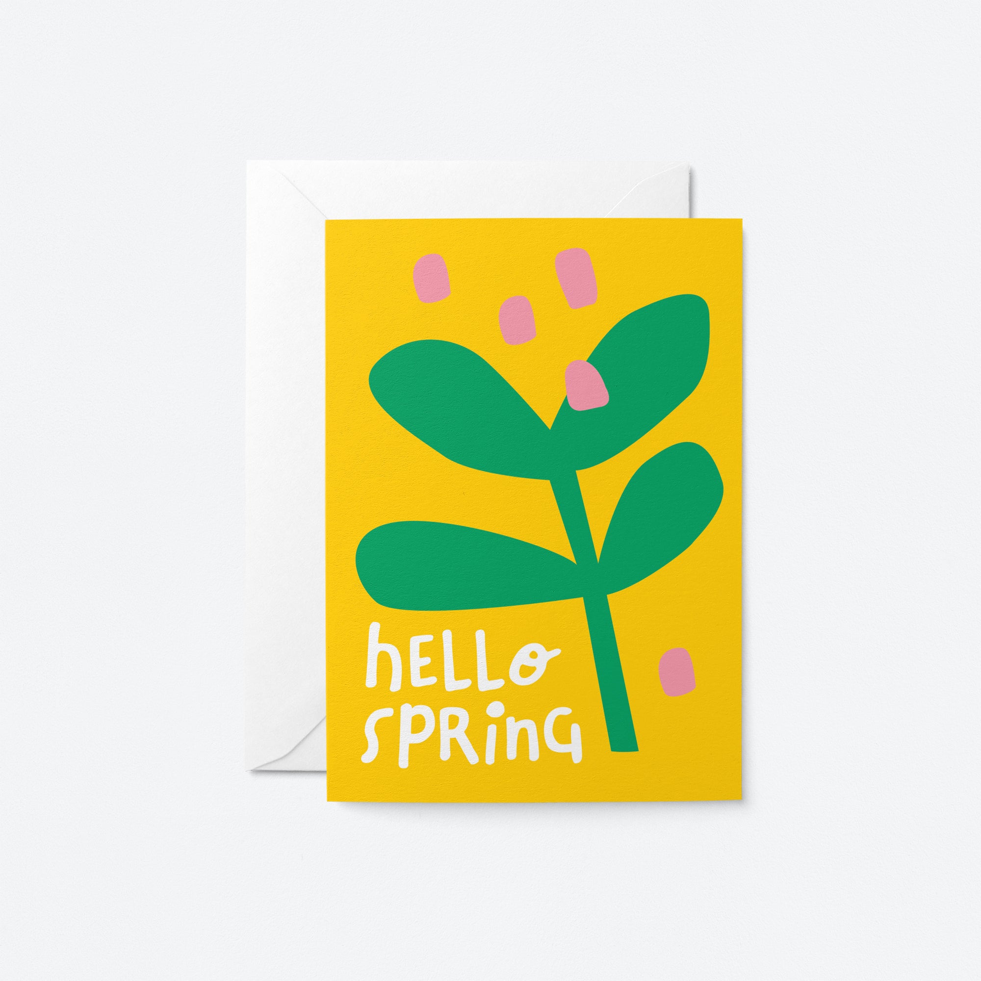 Hello Spring - Easter card