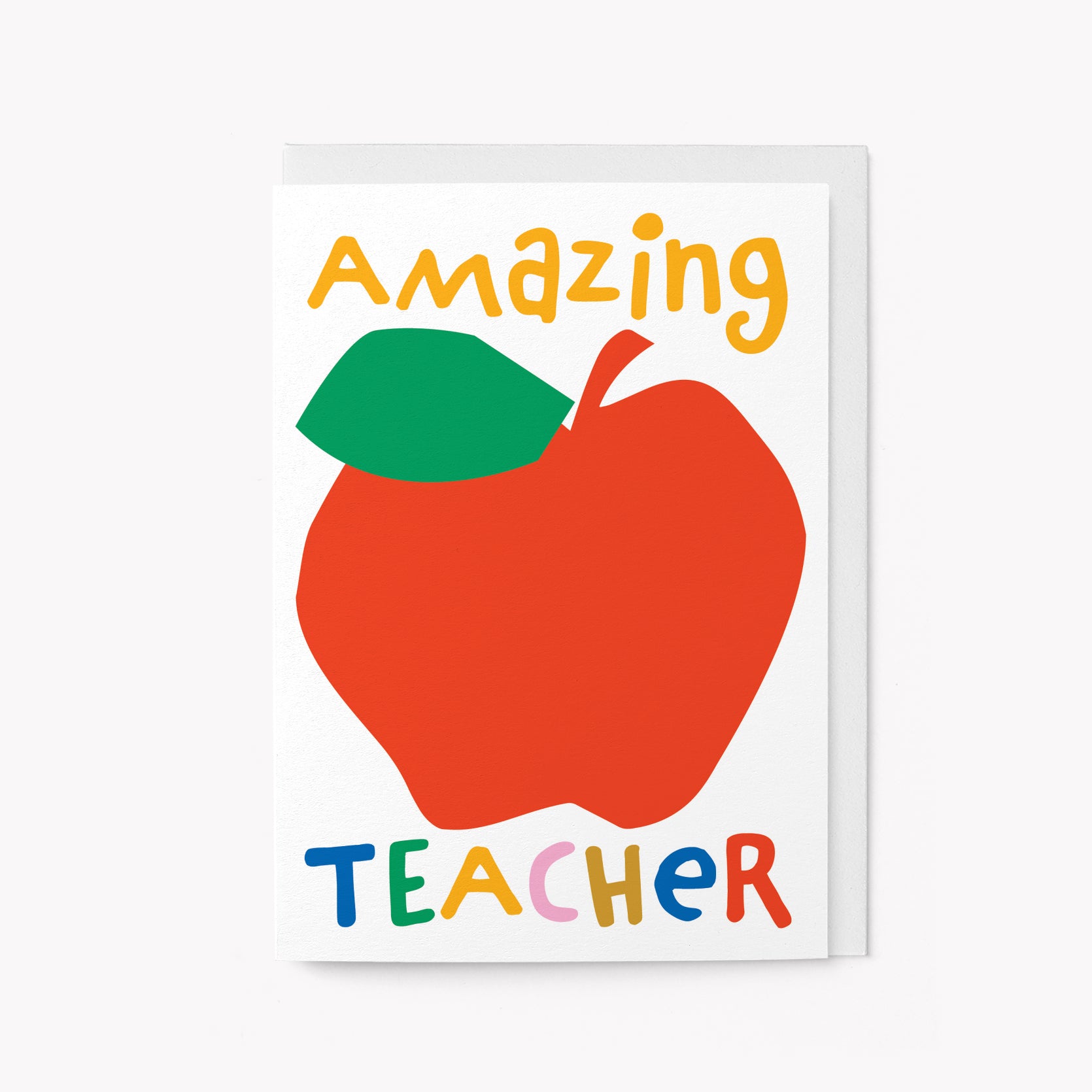 Amazing Teacher - Greeting card