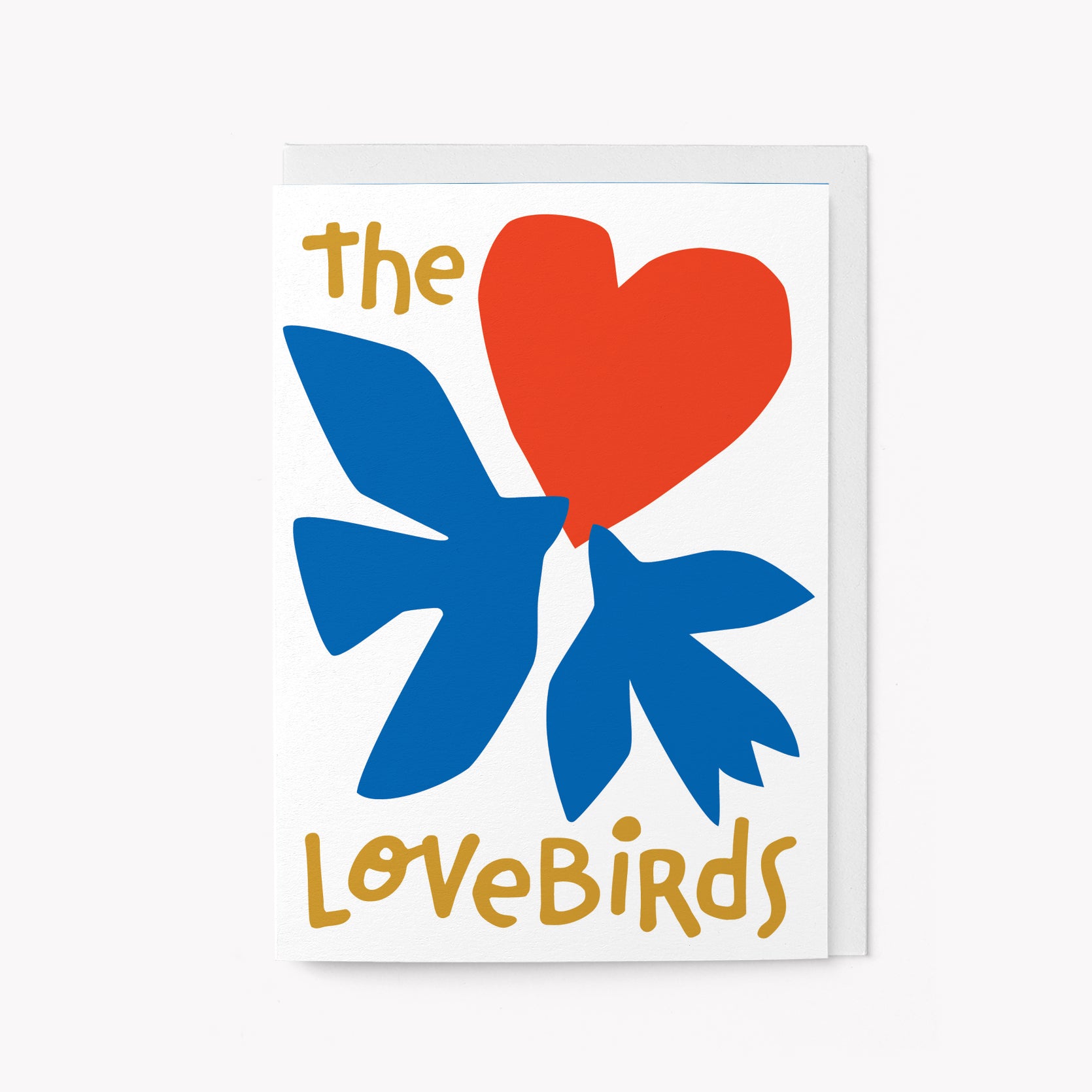 The Lovebirds - Greeting Card