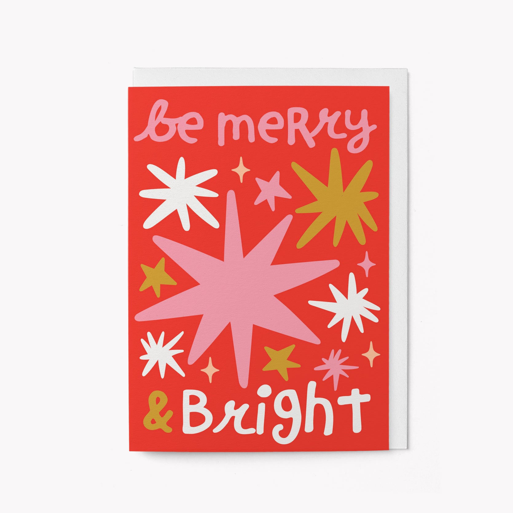 Be merry and bright - Christmas card