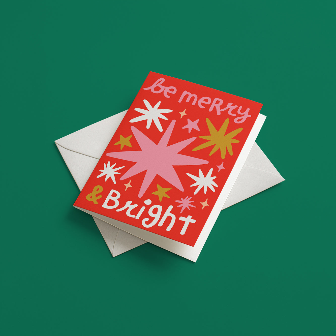 Be merry and bright - Christmas card