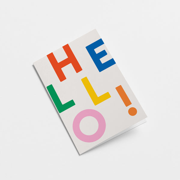Hello! - Friendship Greeting Card