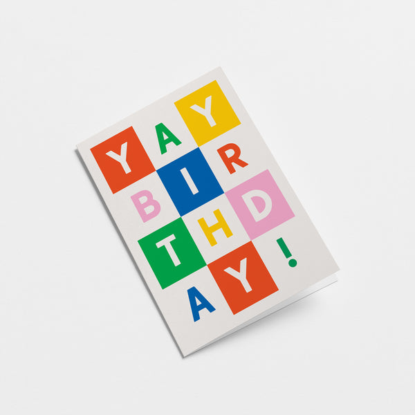 Yay, Birthday! - Greeting Card