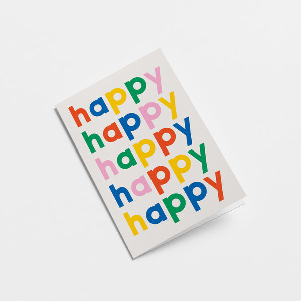 Happy - Everyday Greeting Card