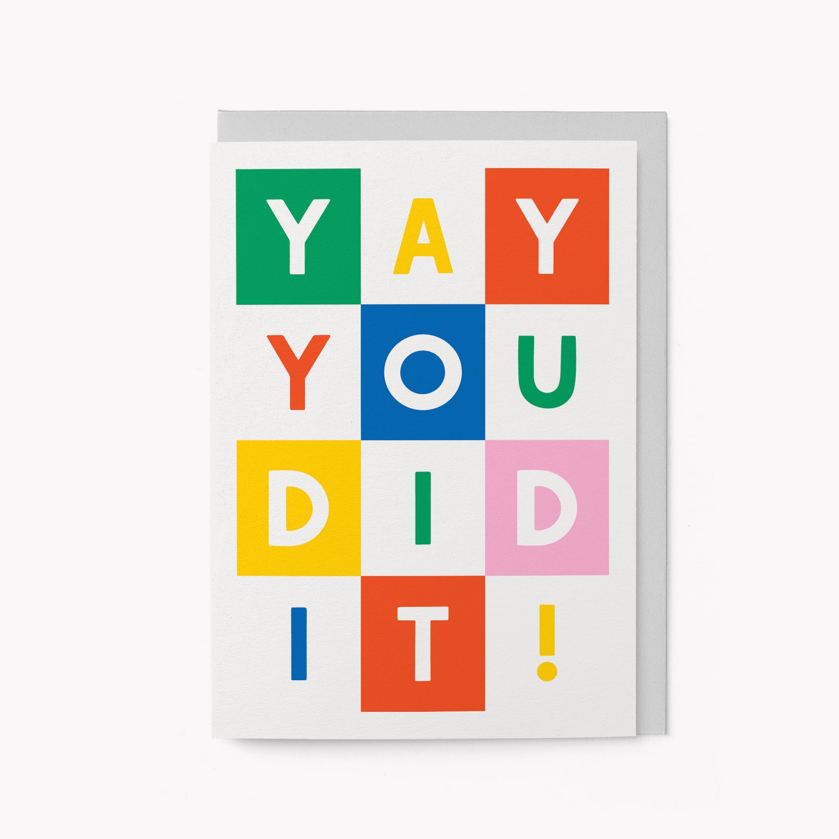 Yay, you did it! - Congratulations Card
