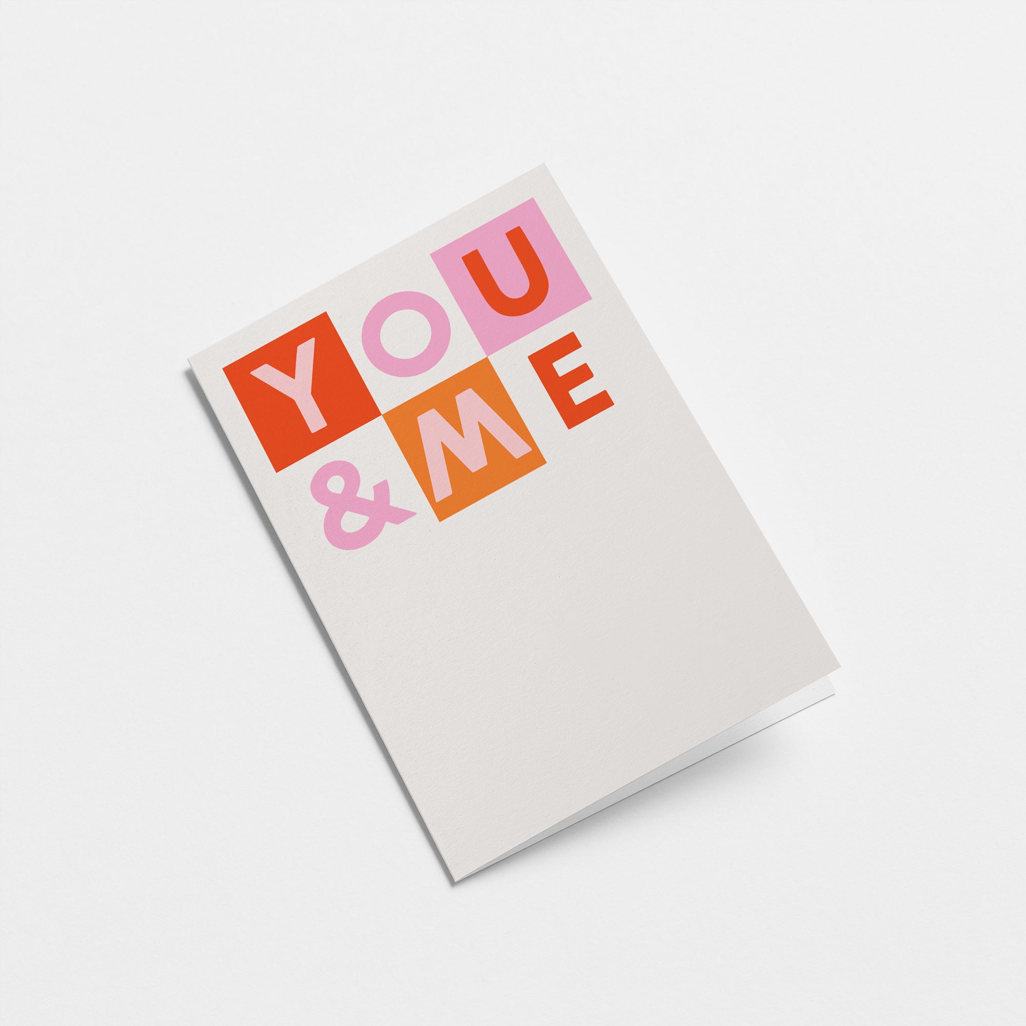 You & Me - Valentine's Day Greeting Card