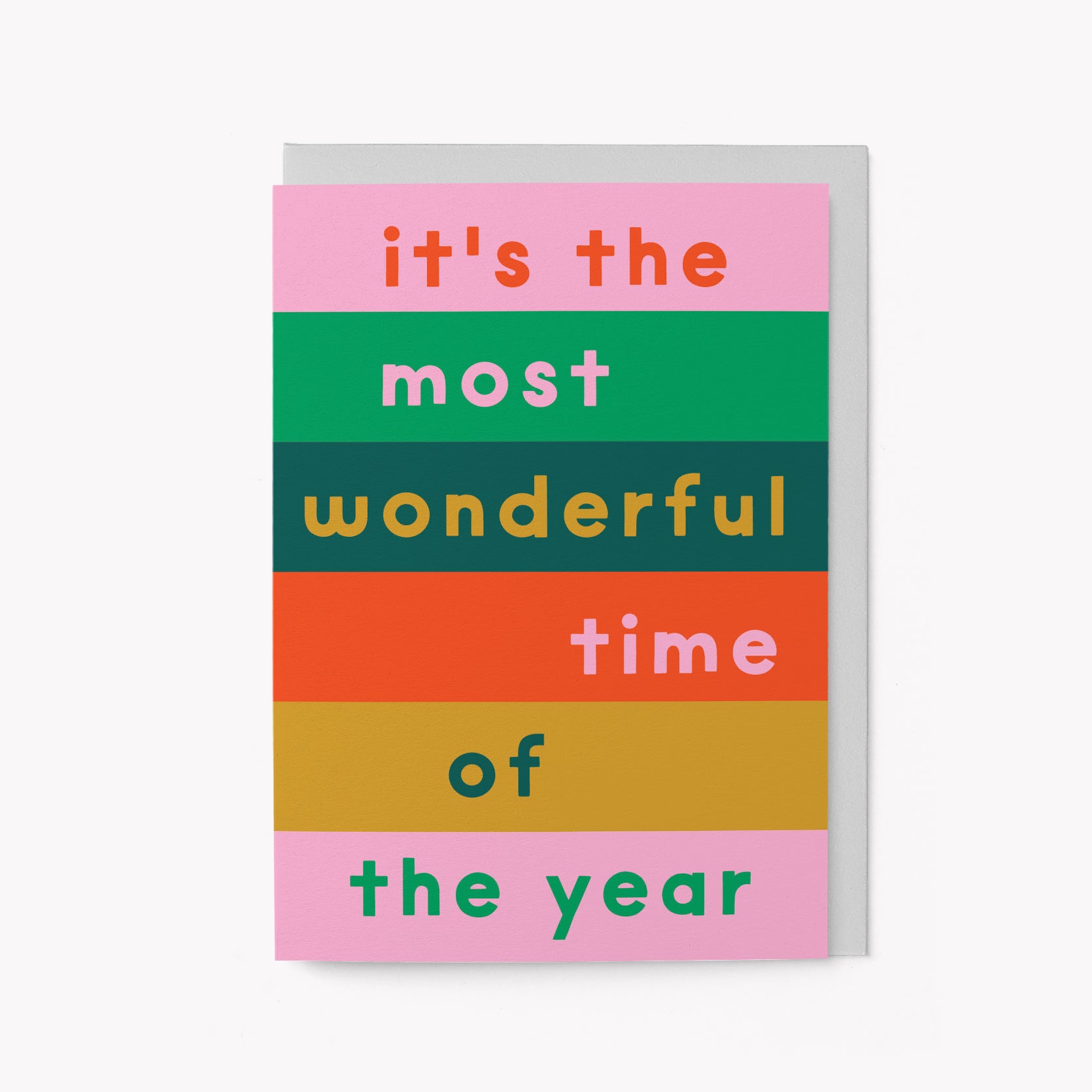 Wonderful time - Christmas Card