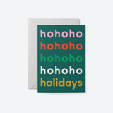 Ho ho ho - Christmas Greeting Card