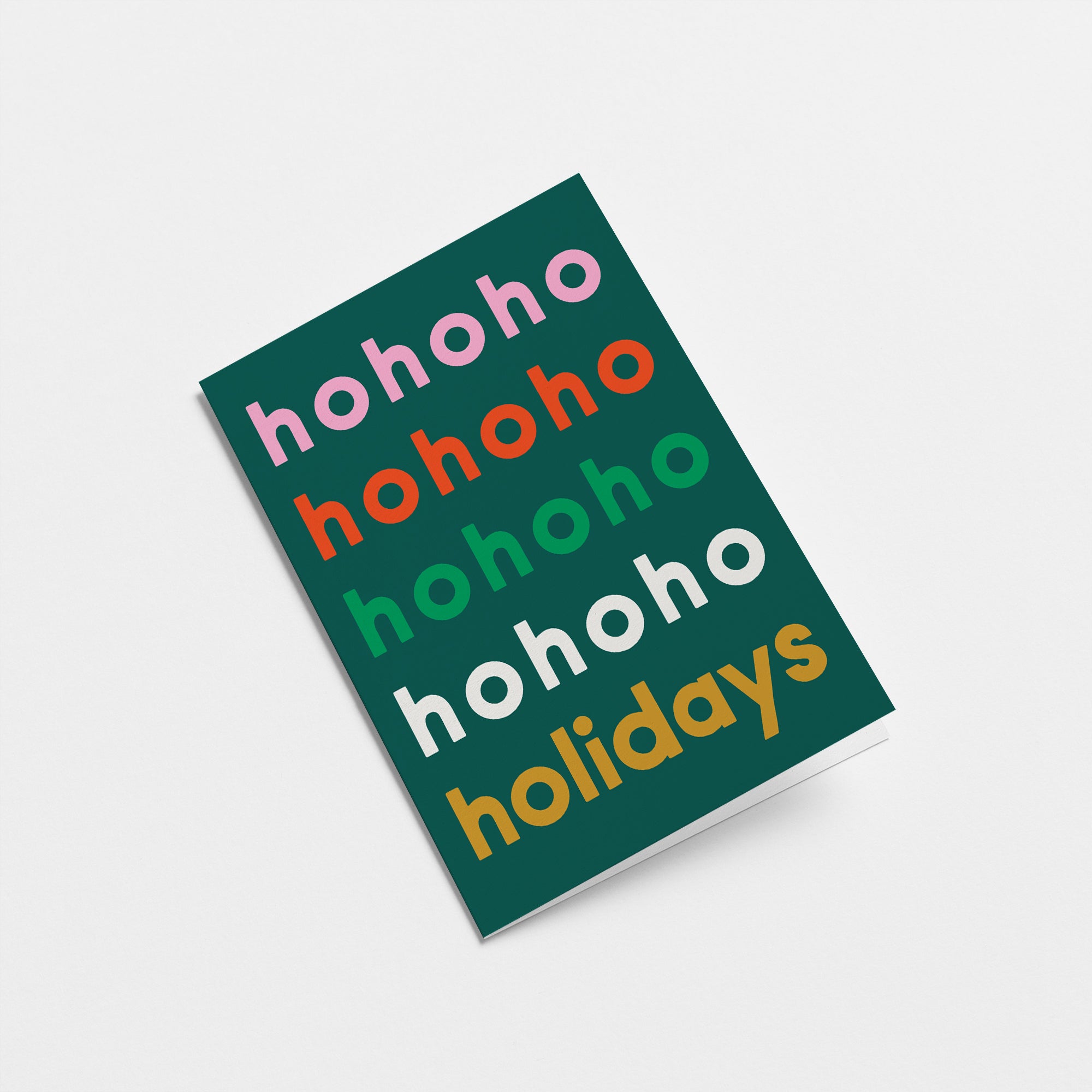 Ho ho ho - Christmas Greeting Card