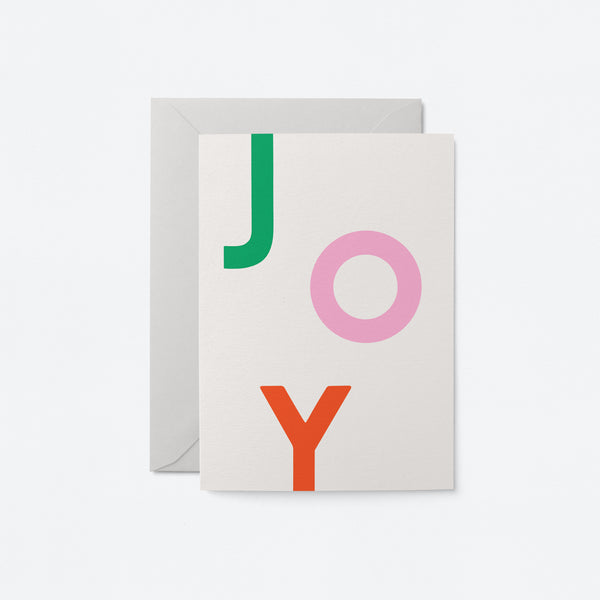 Joy - Seasonal Greeting Card