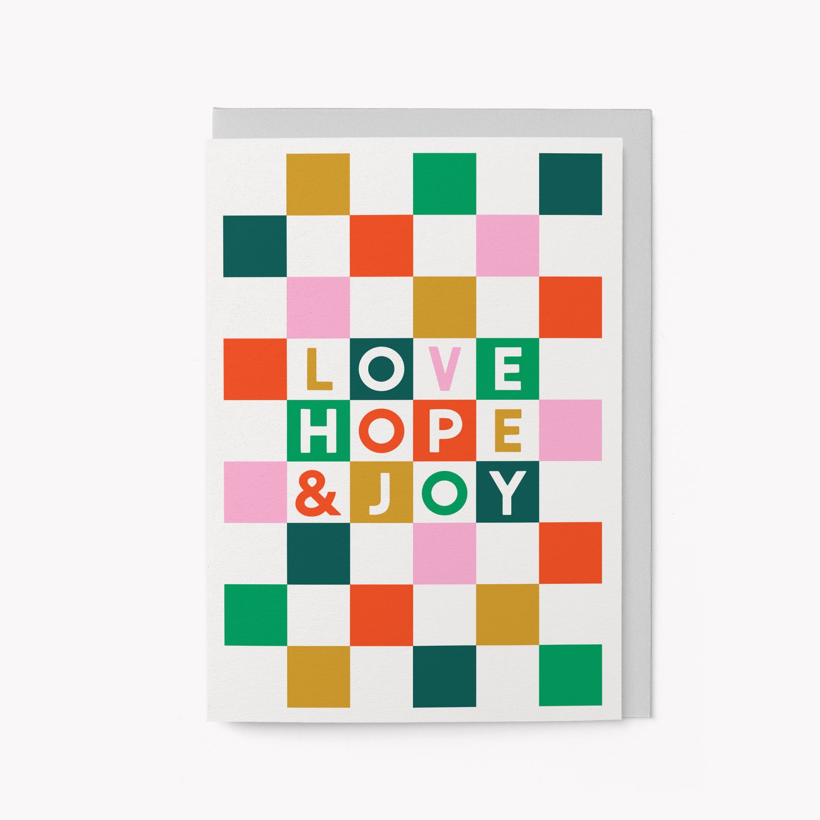 Love, hope & joy - Christmas Card