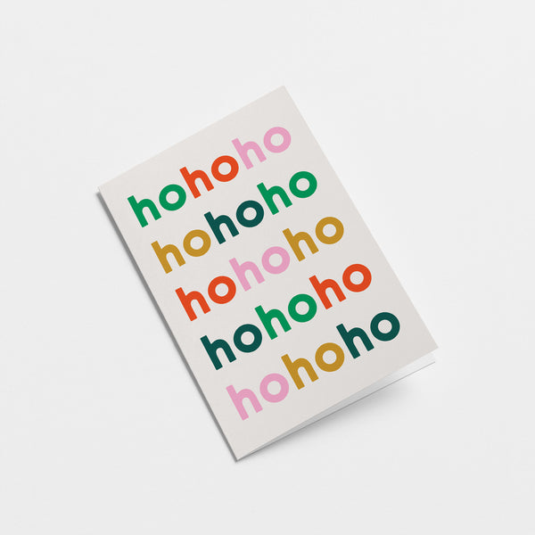 Ho ho ho - Seasonal Greeting Card