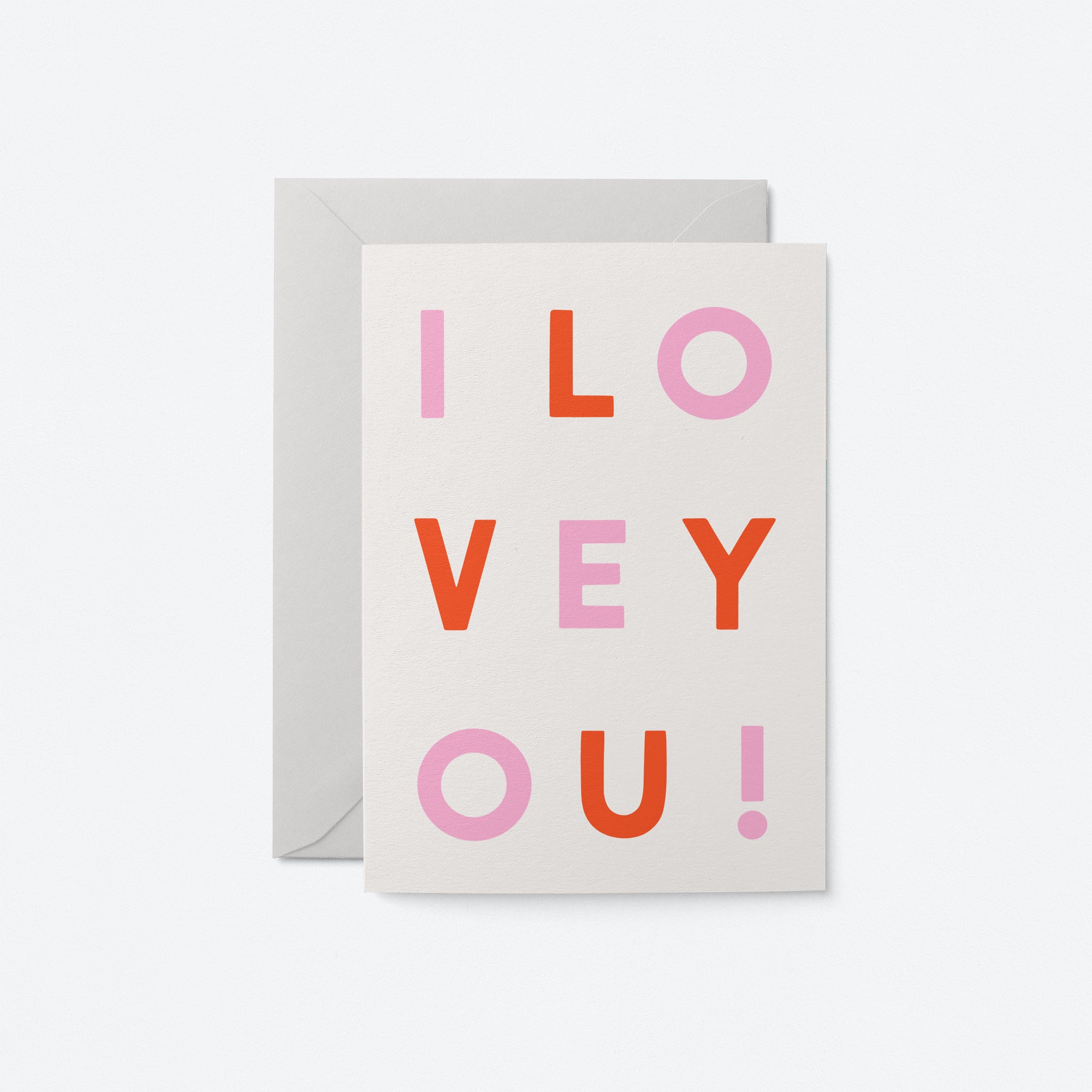 I love You! - Greeting Card