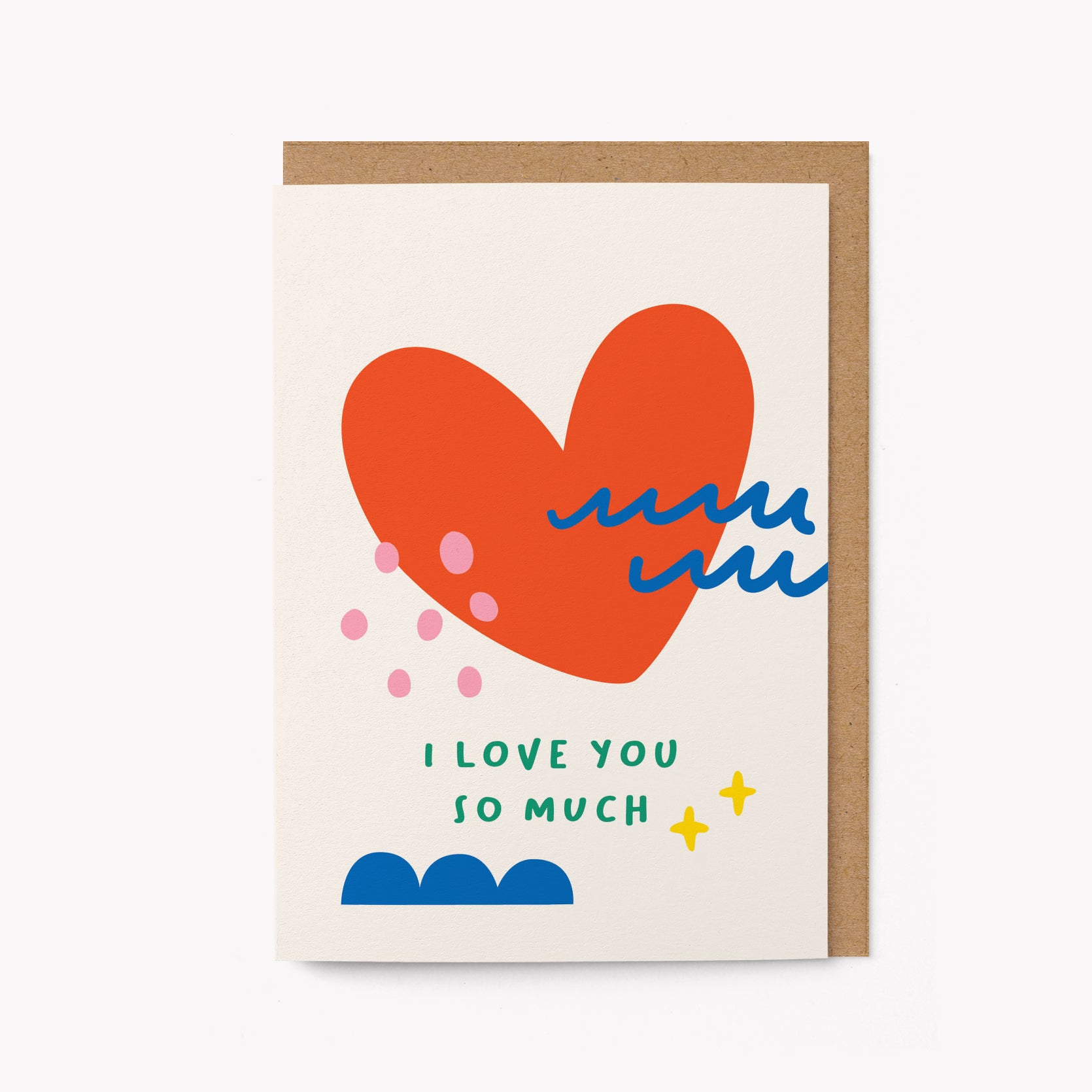 I love you so much - Greeting card