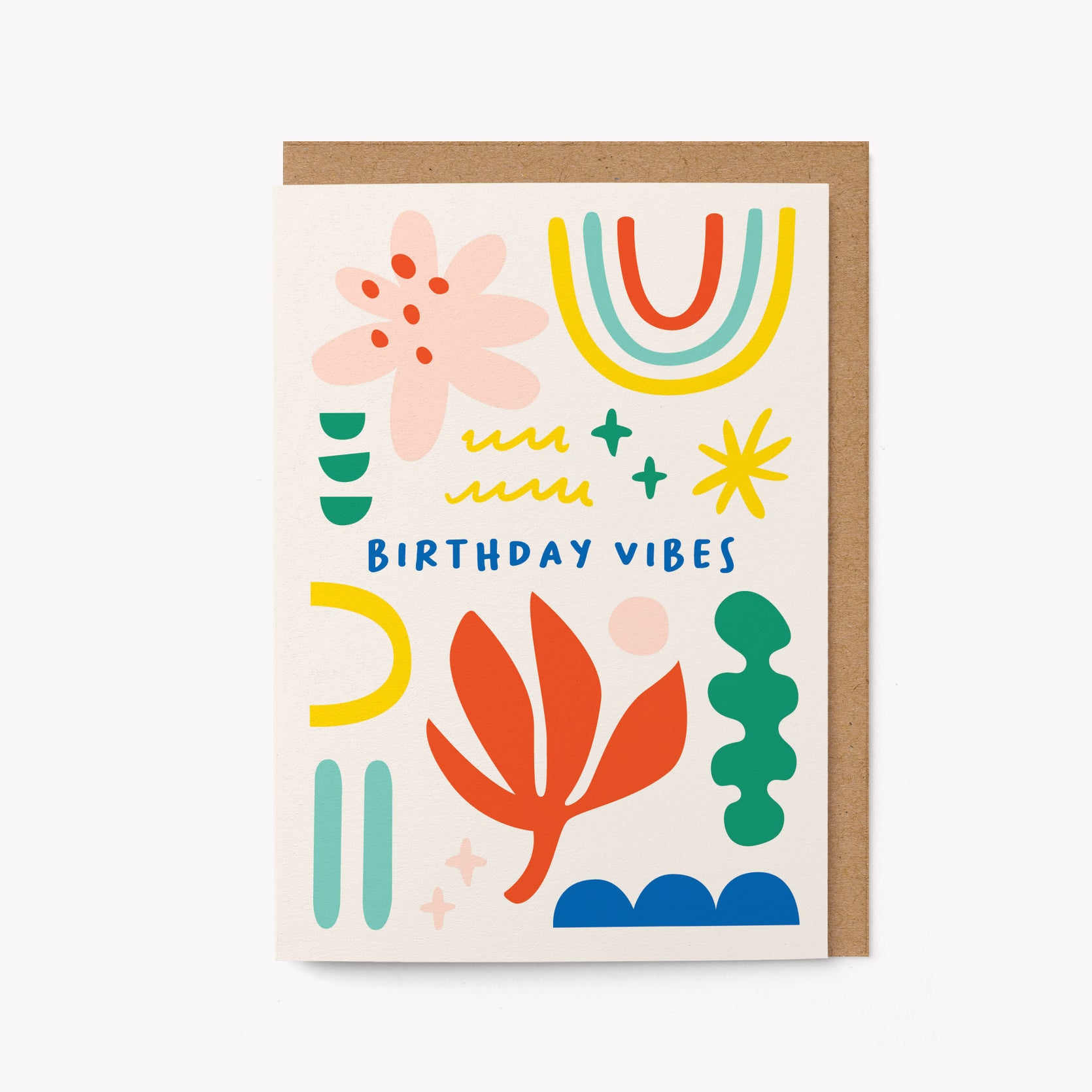 Birthday Vibes - Greeting card