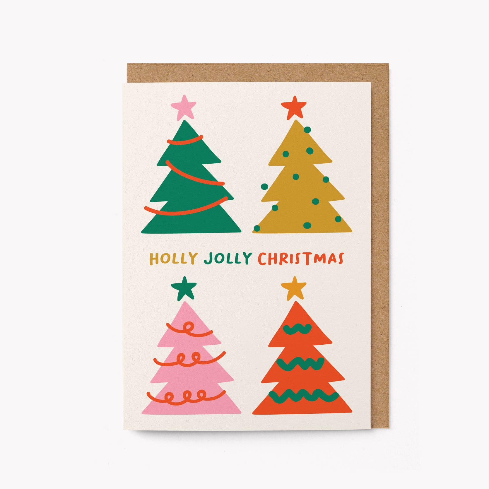 Holly Jolly Christmas - Holiday Card