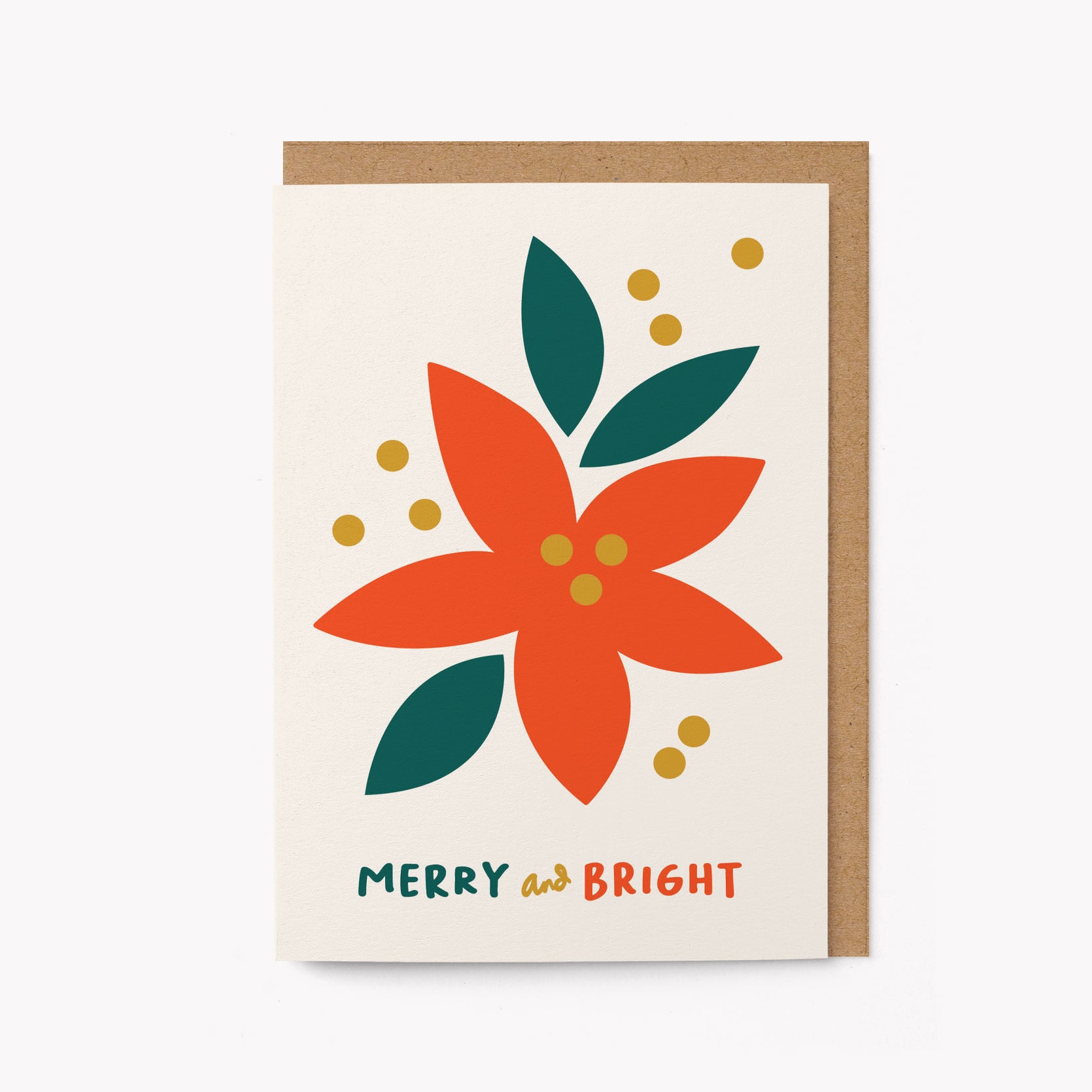 Merry and Bright - Greeting Card