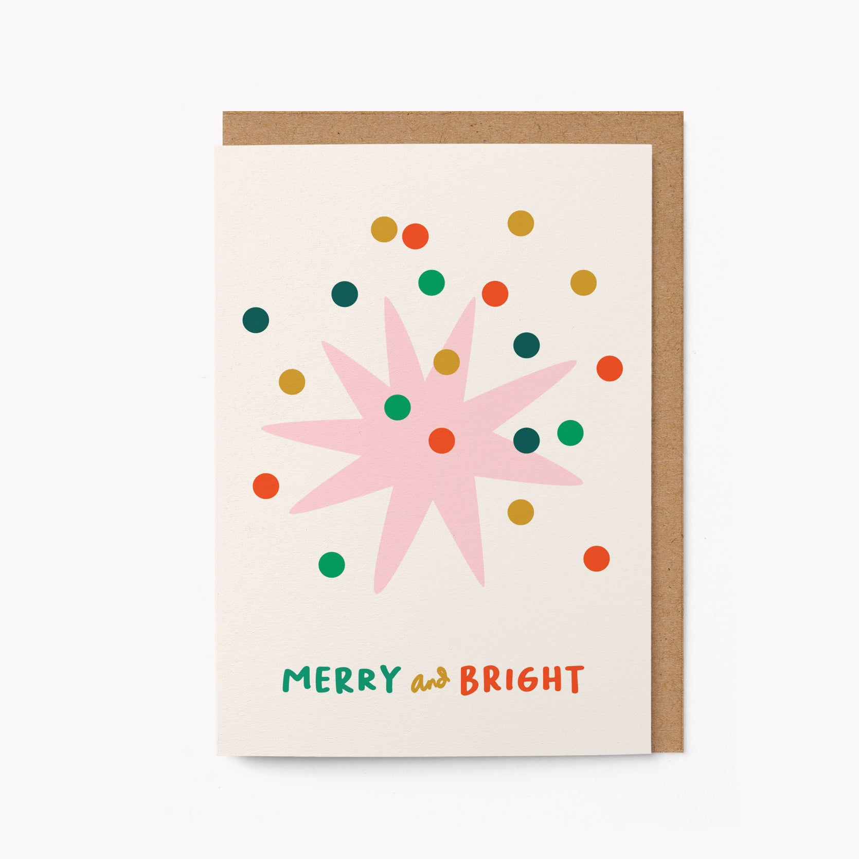 Merry & Bright - Christmas Card