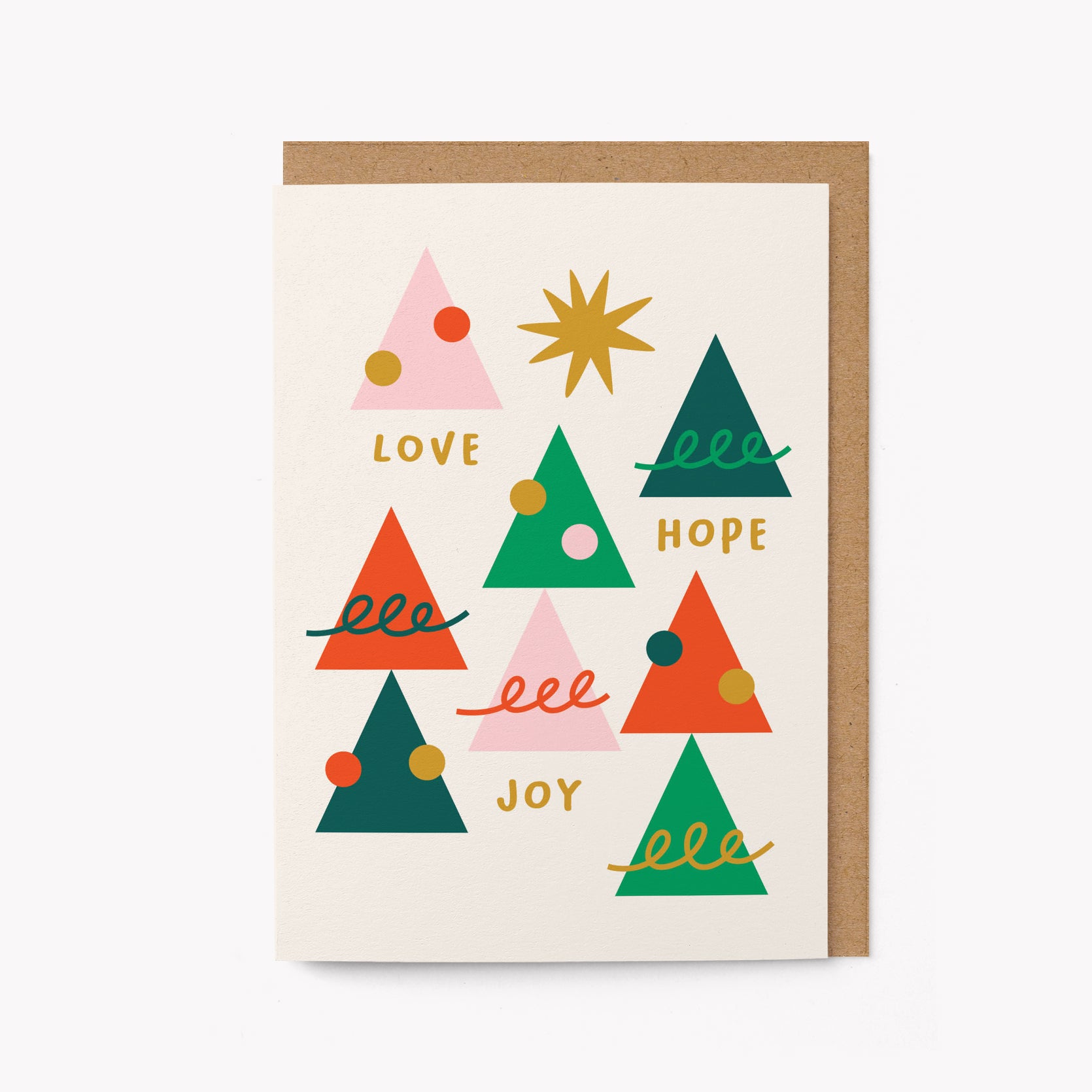 Love, Hope & Joy - Christmas Card