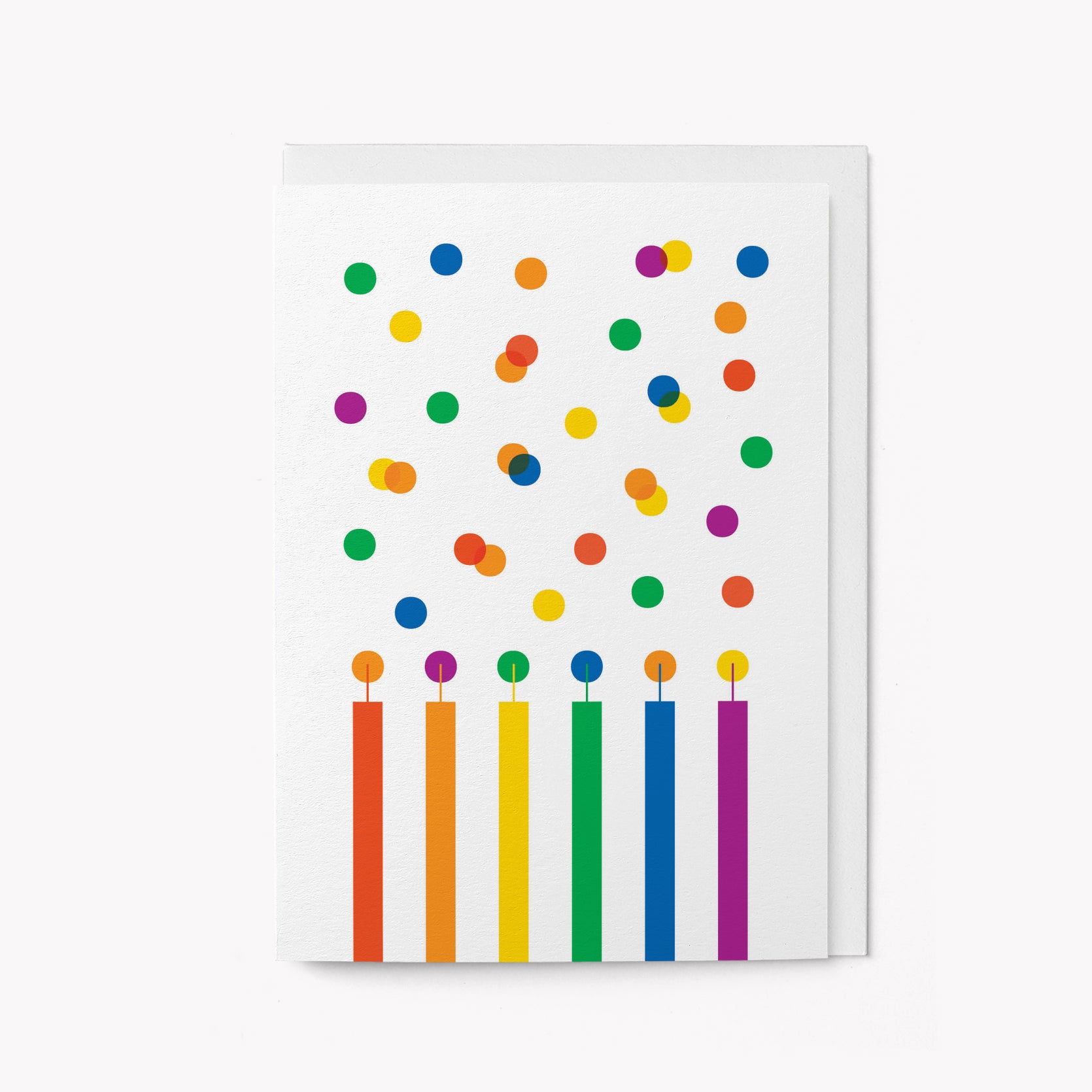 Birthday candles - Greeting Card