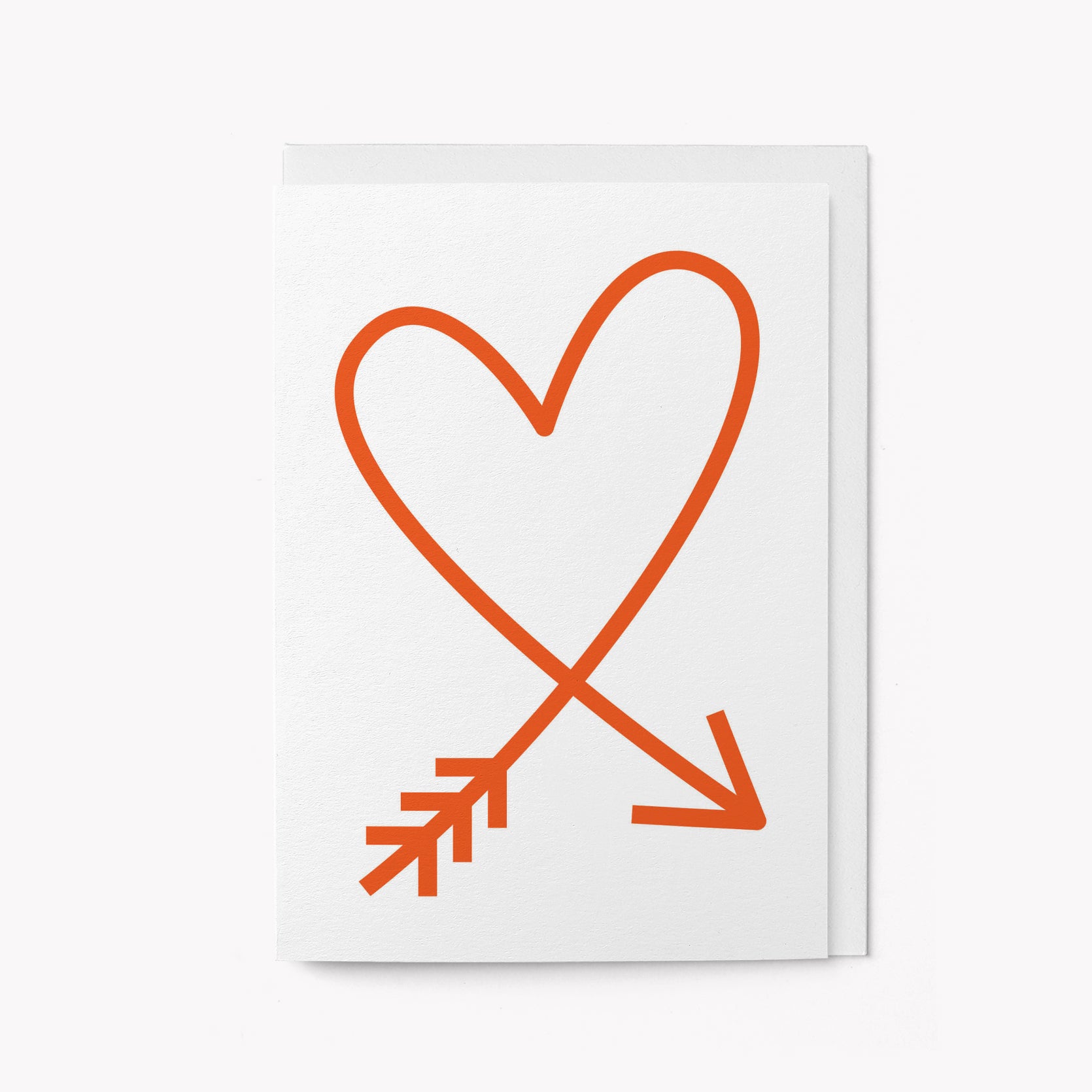 Cupid's arrow - Greeting card