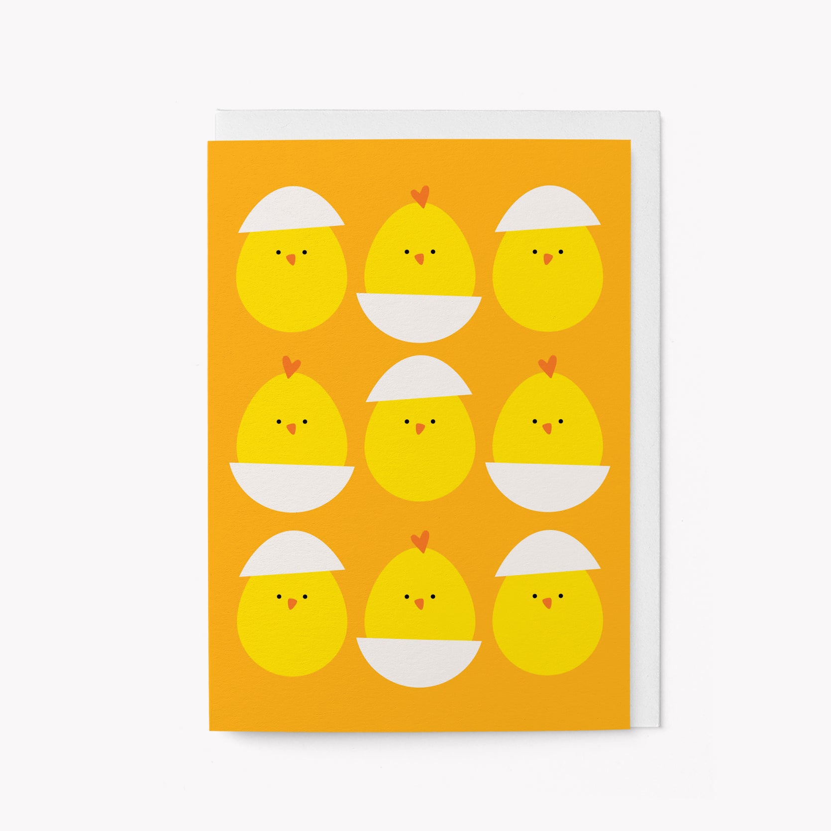 Chirpy Easter Chicks - Greeting card