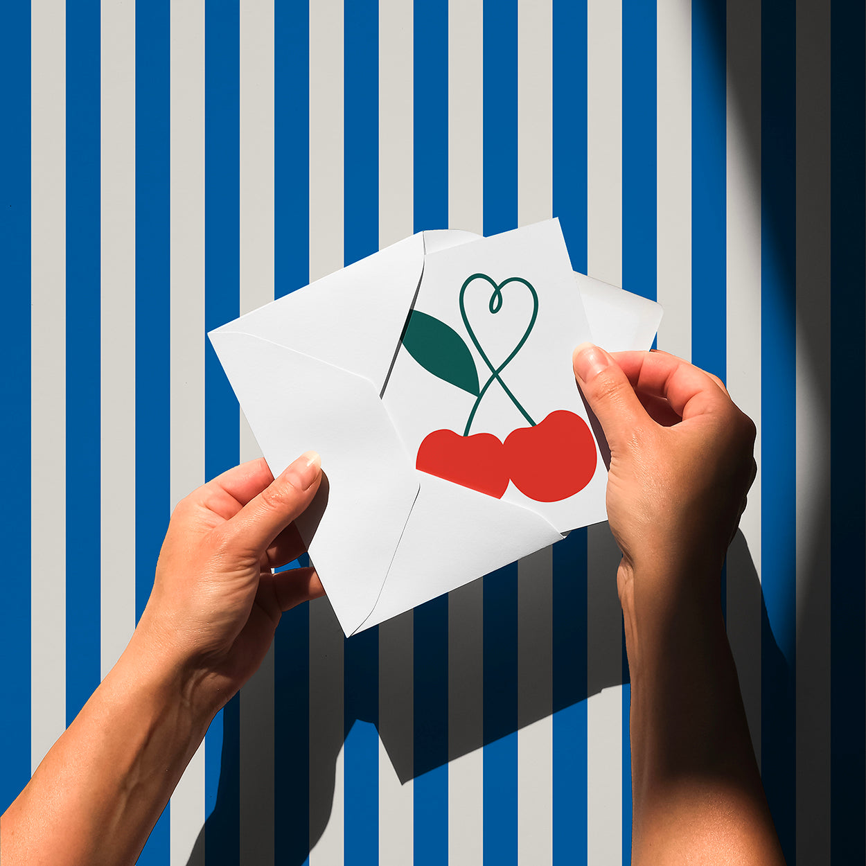 Cherry love - Greeting card