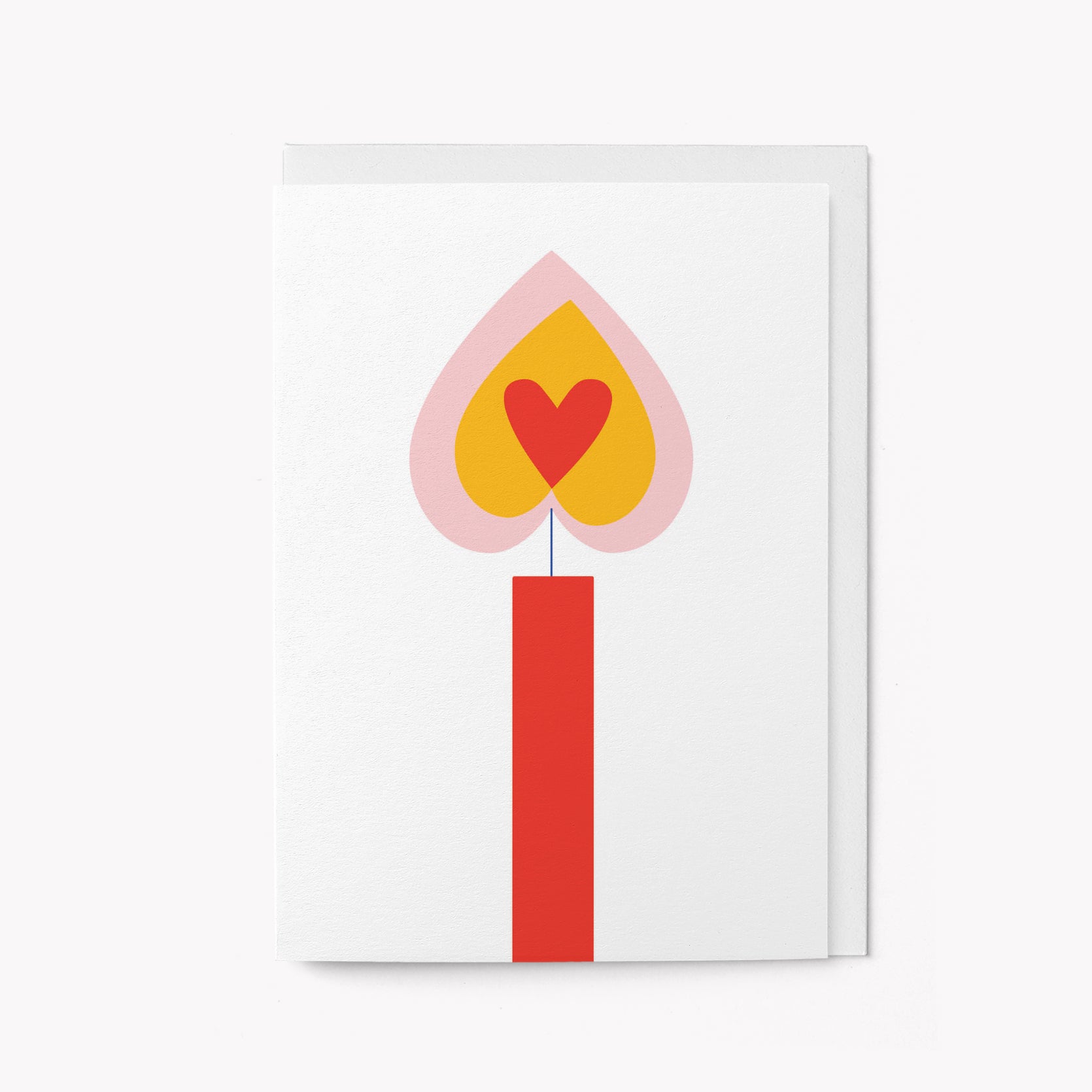 Birthday love candle - Greeting Card