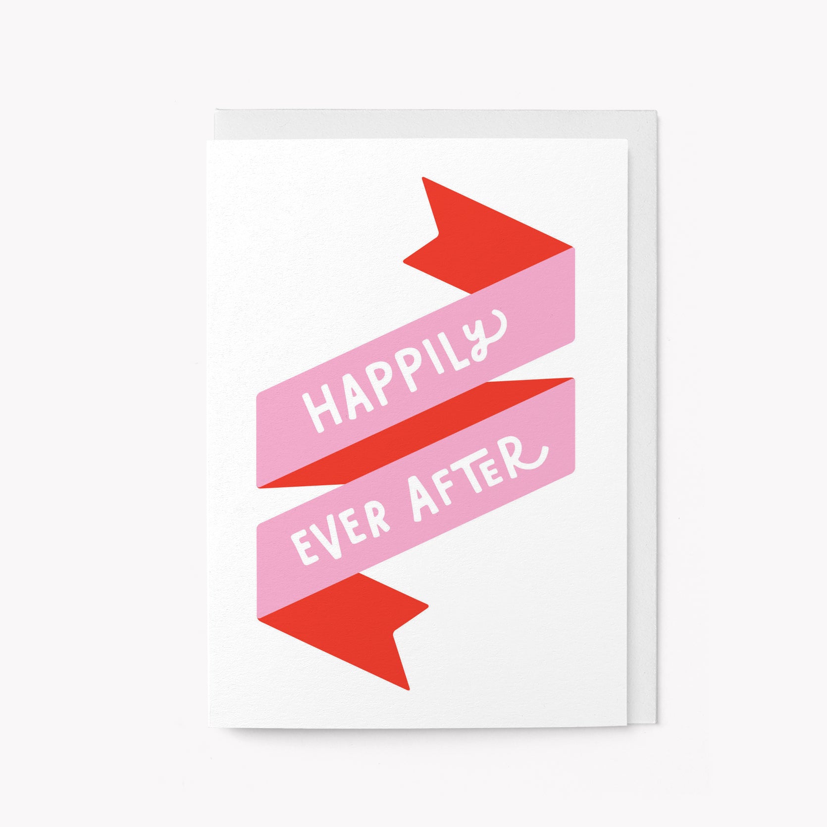 Happily ever after - Wedding card