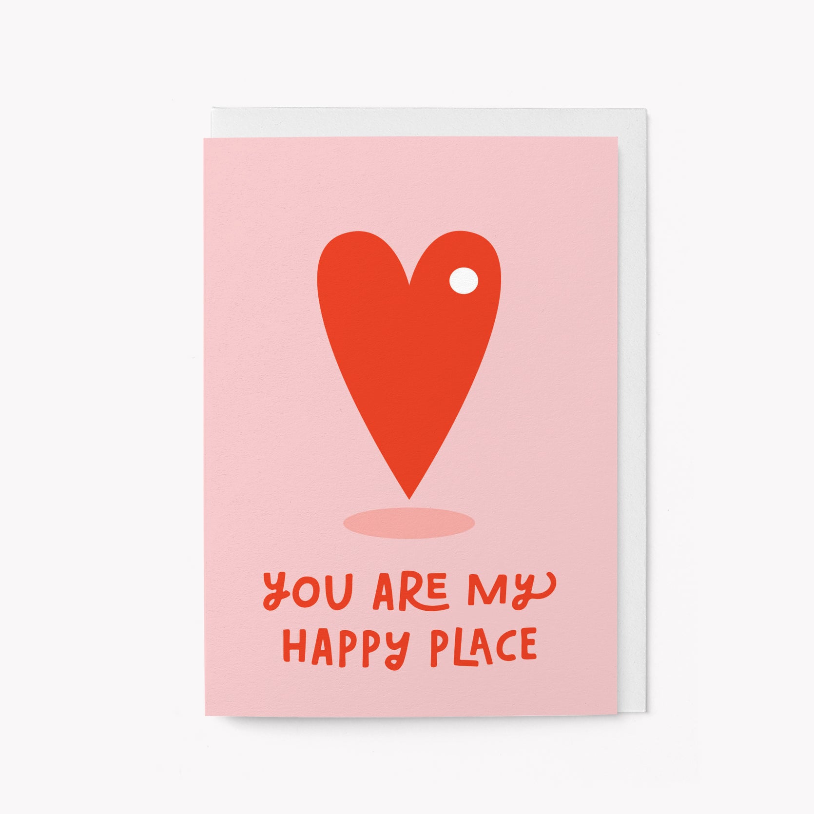 You are my happy place - Greeting card