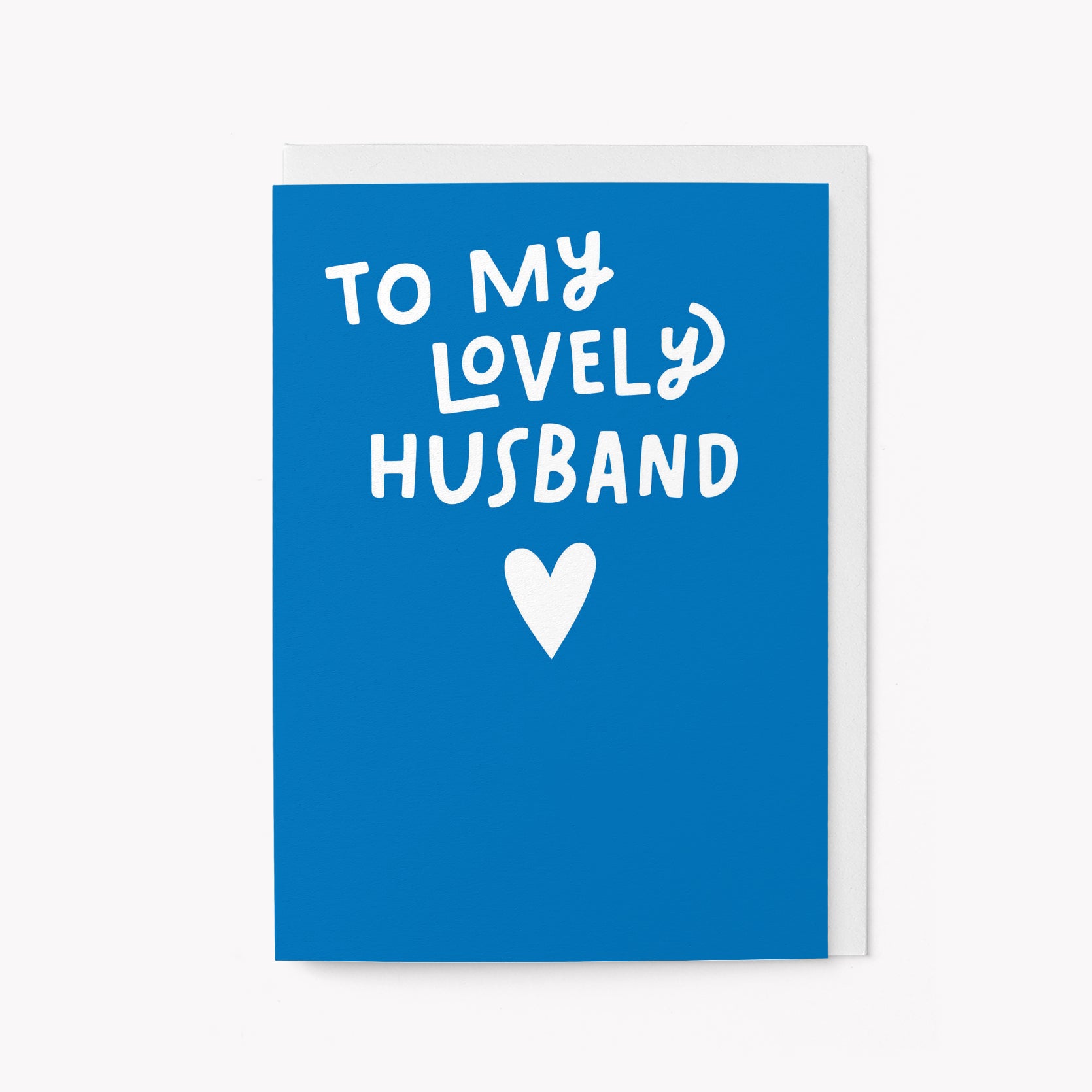 To my lovely husband - Greeting card