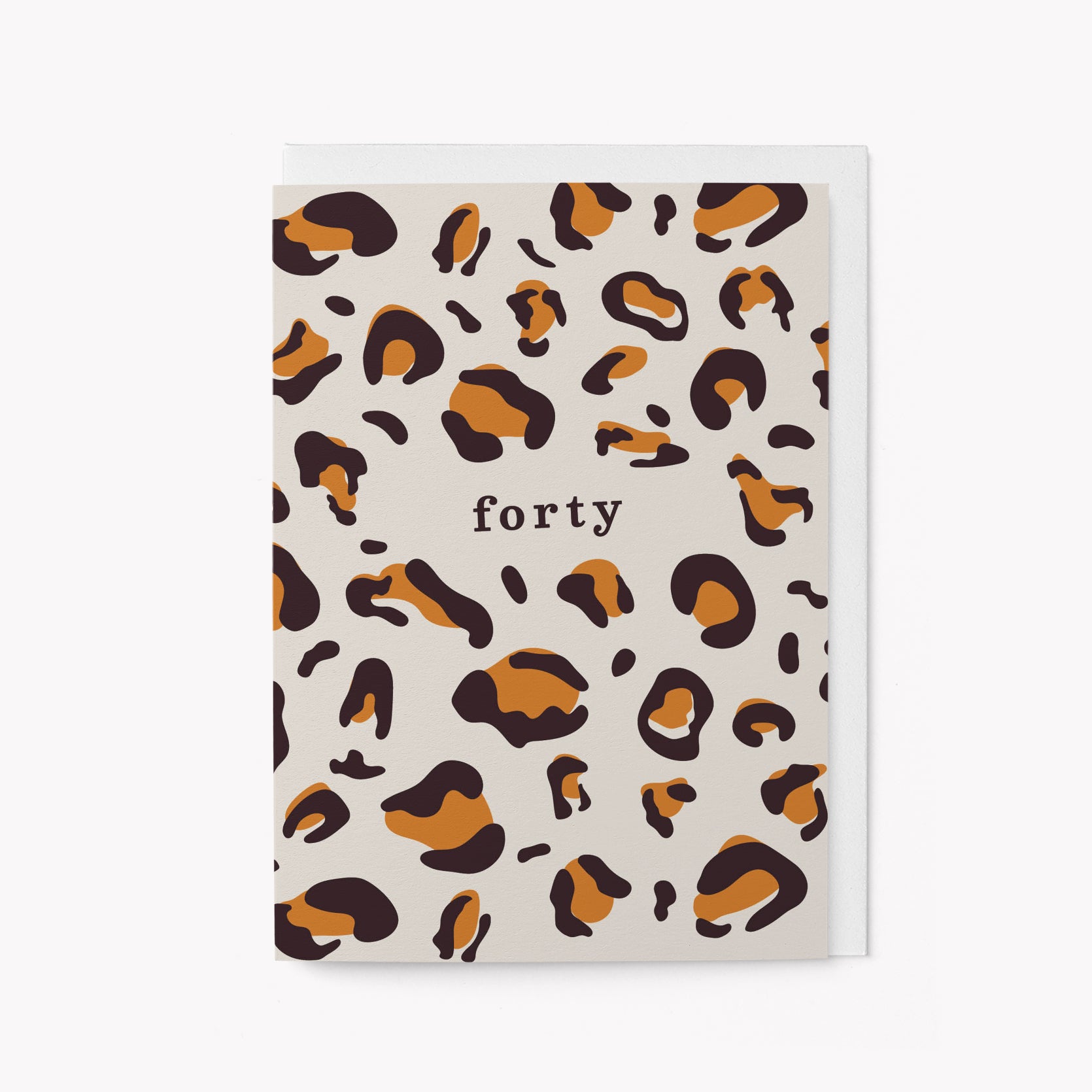 Forty - Milestone Birthday card