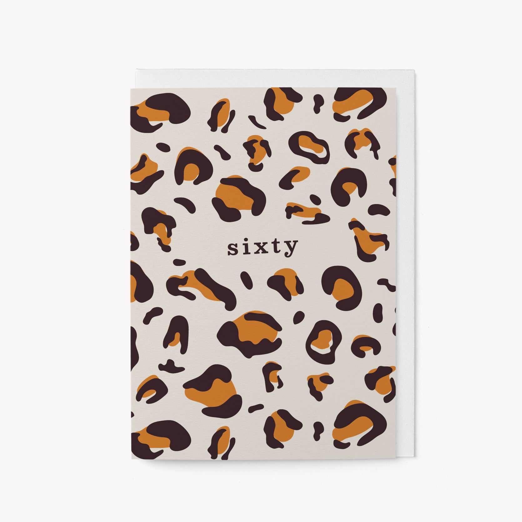 Sixty - Milestone Birthday card