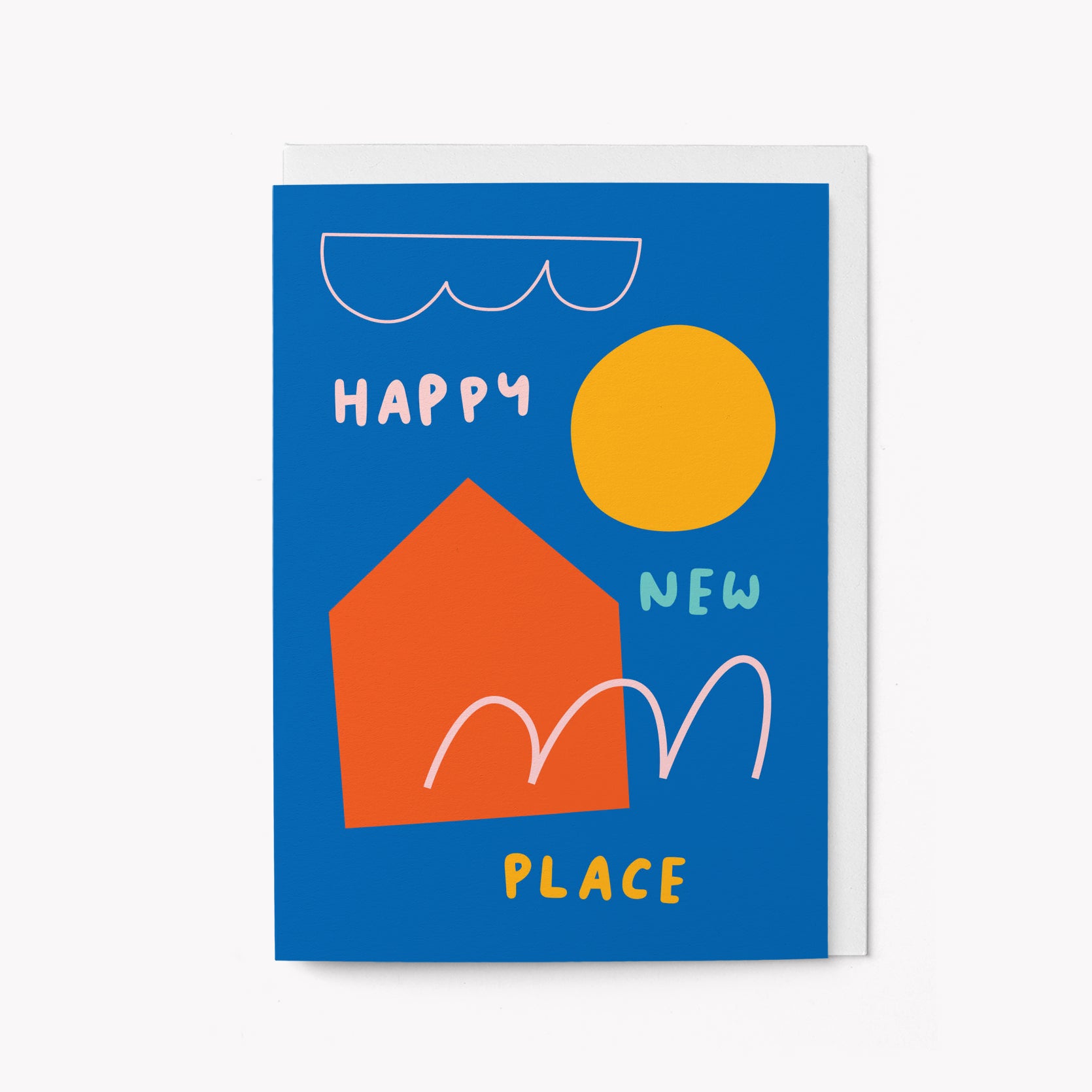 Happy New Place - Greeting card