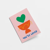 You're loved - Greeting card