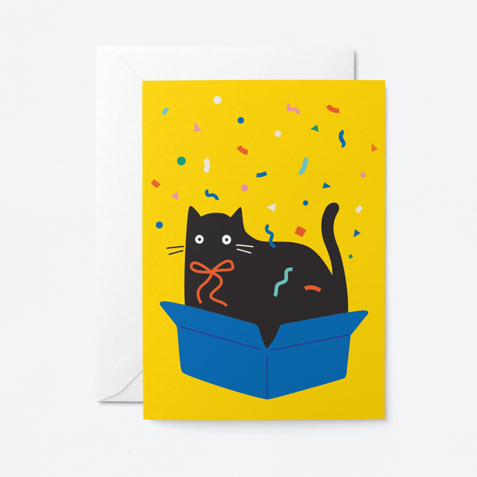 Party Cat - Greeting card