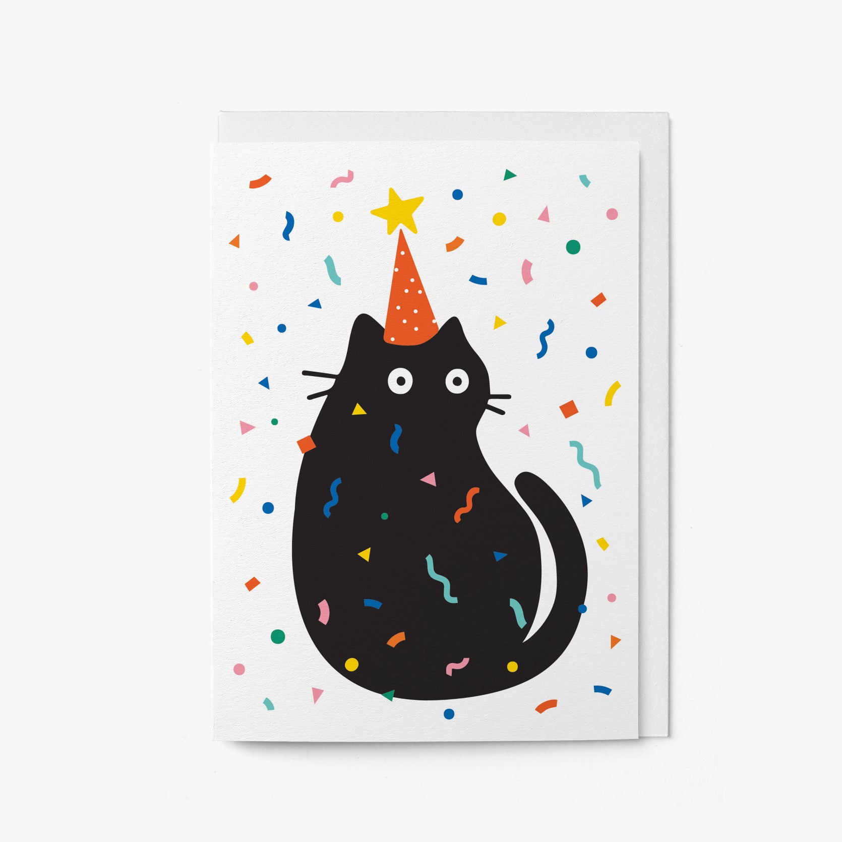 Party Cat - Greeting card