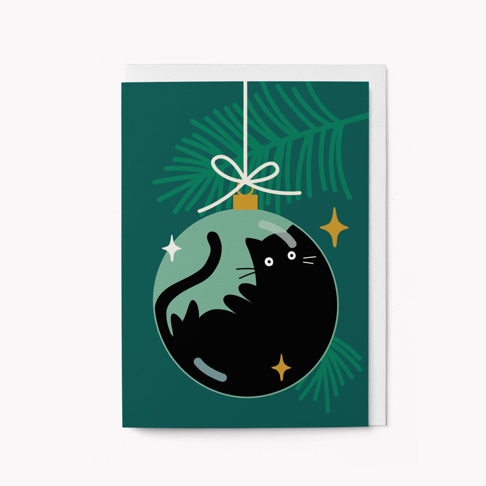 Christmas cat - Holiday Card